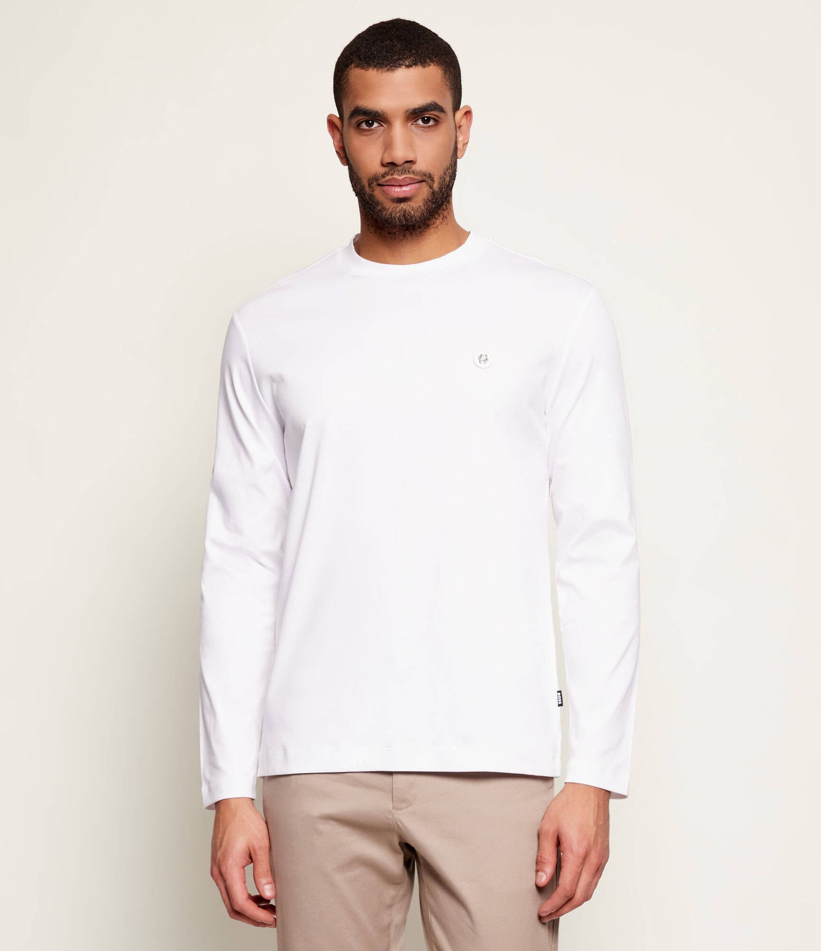 BOSS BLACK Longsleevy C-Townley Regular Fit mercerised
