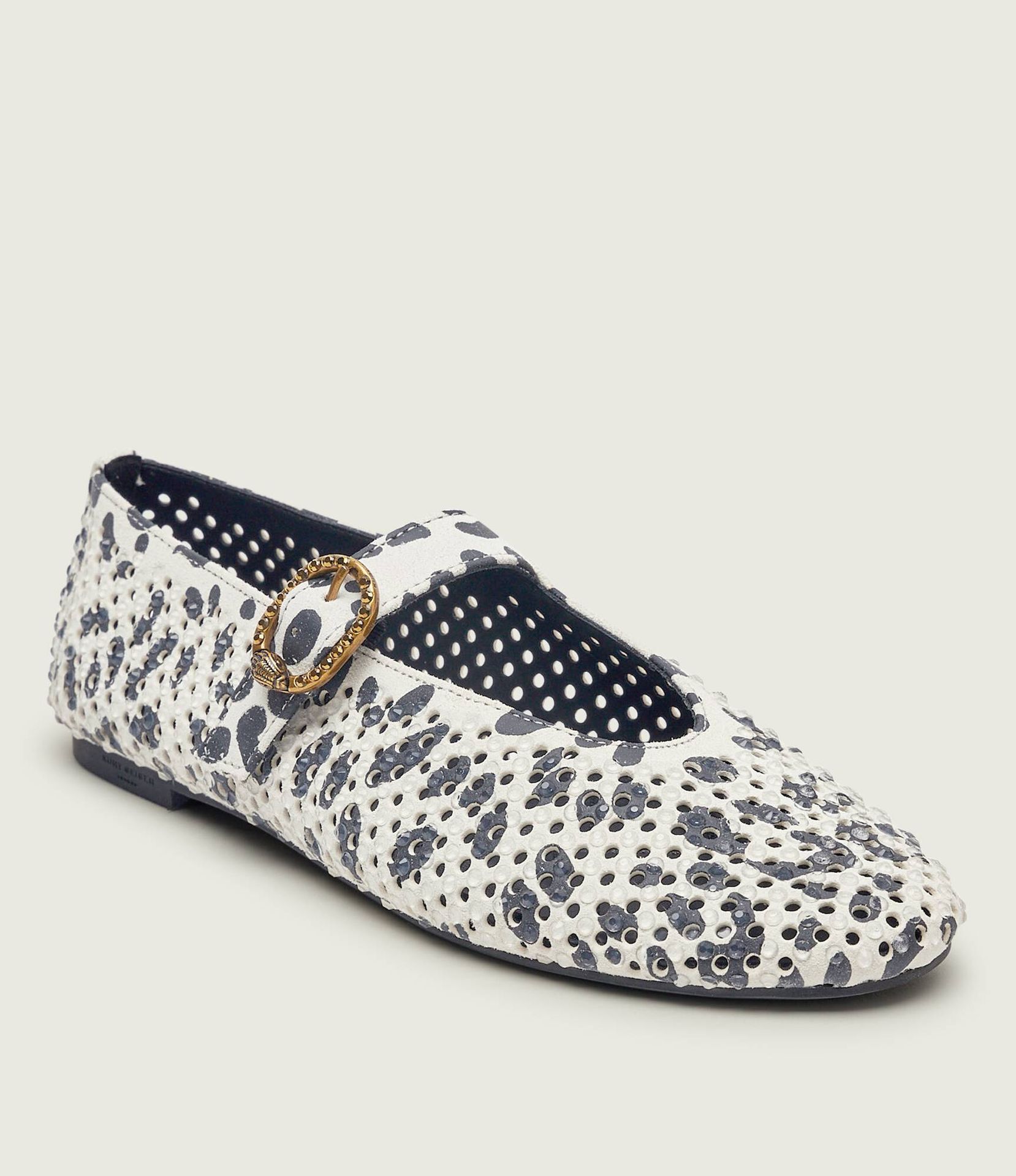 Kurt Geiger Baleriny MAYFAIR zamsz