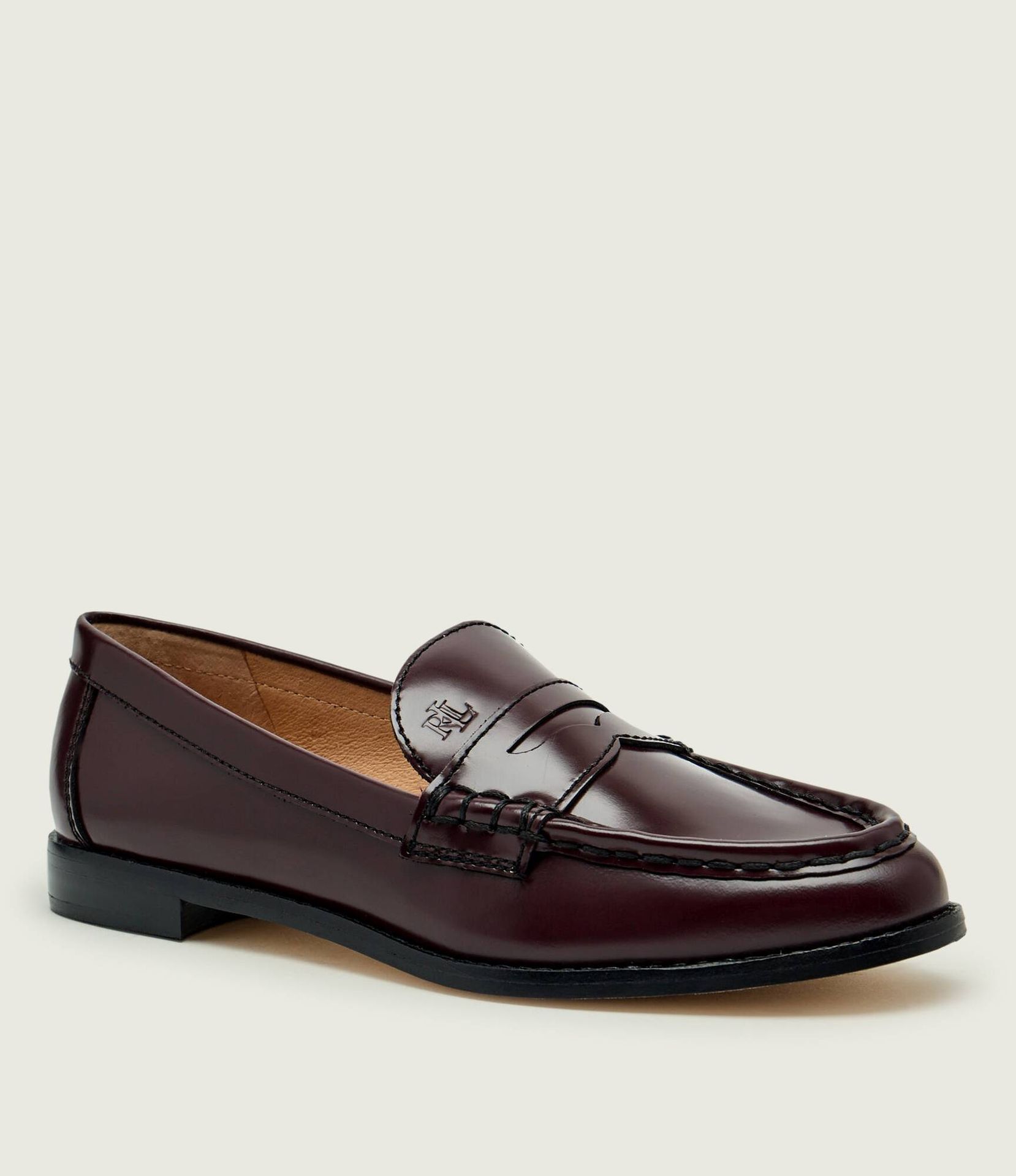 LAUREN RALPH LAUREN Skórzane loafersy WYNNIE