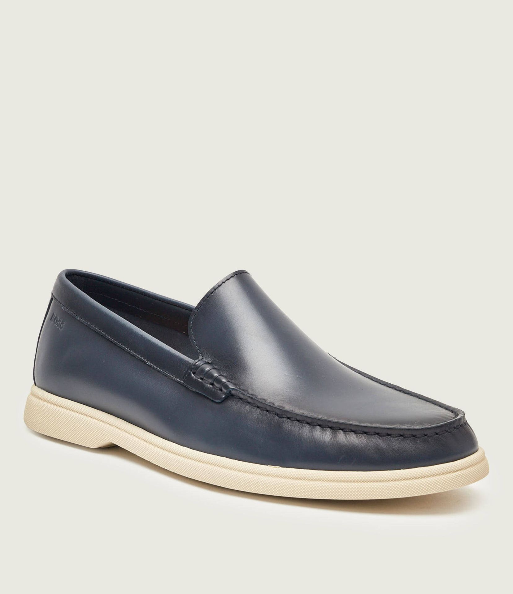 BOSS BLACK Skórzane mokasyny Sienne