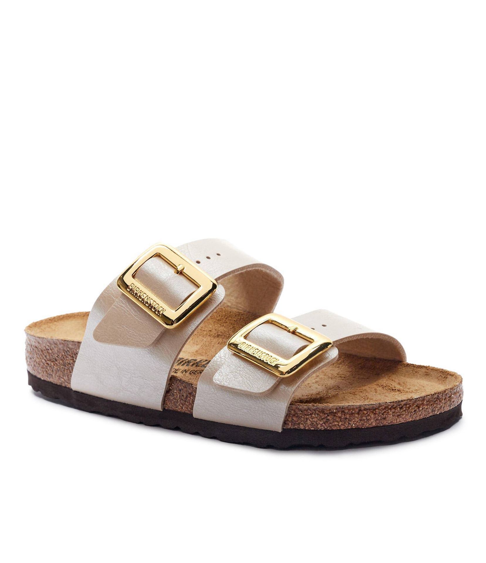Birkenstock Klapki Sydney EVA narrow fit z dodatkiem skóry