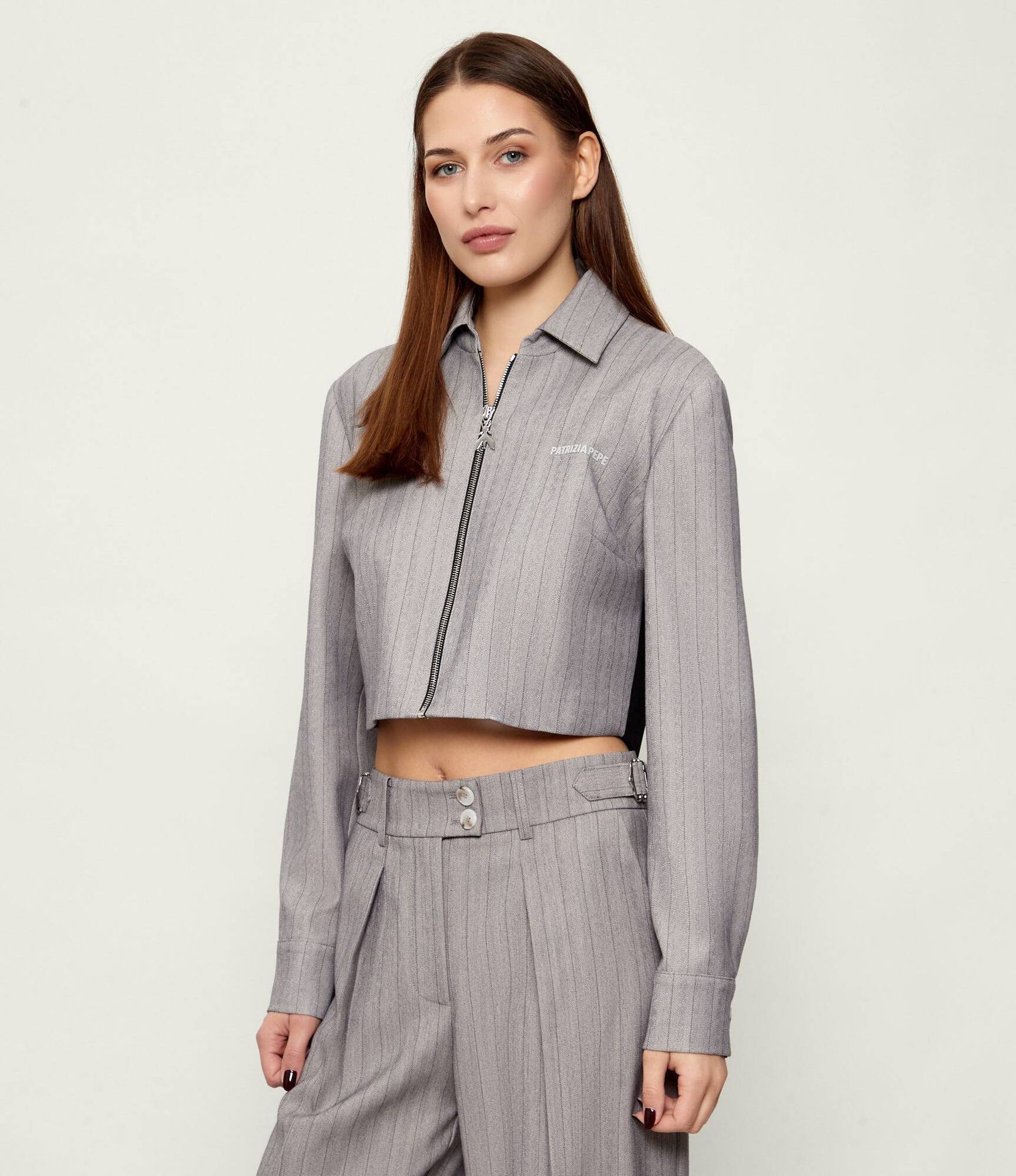 Patrizia Pepe Koszula Cropped Fit