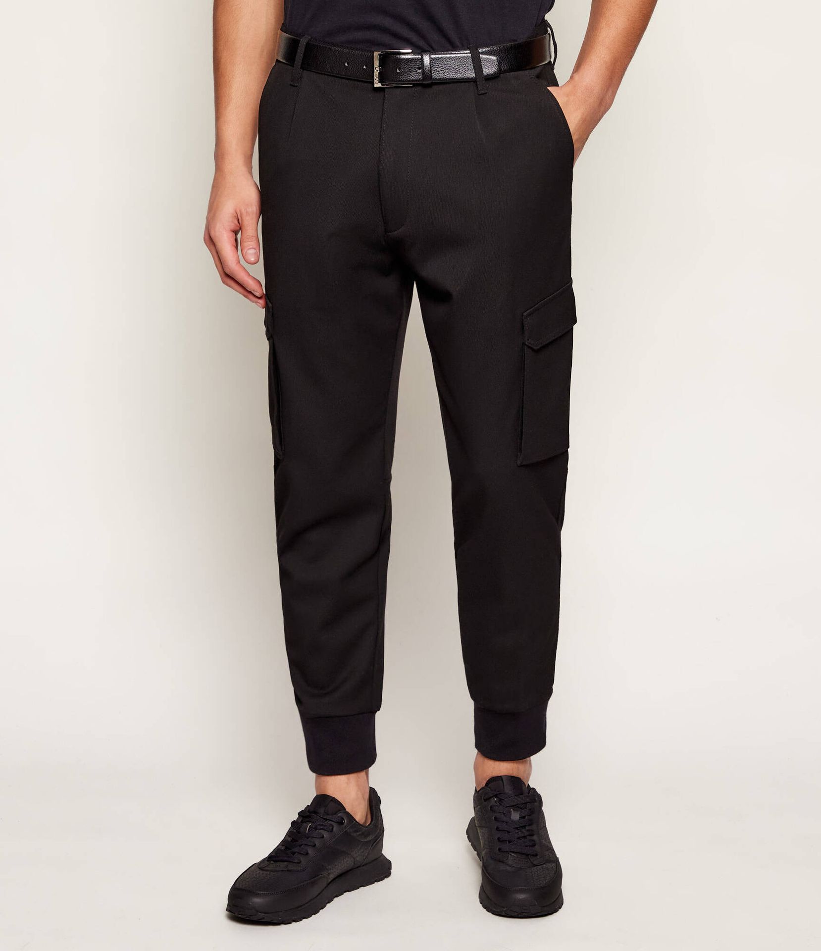 HUGO Spodnie cargo Glavin261 Slim Fit