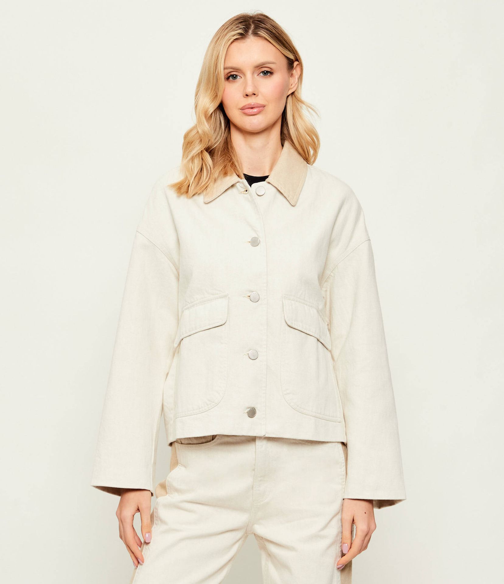 Rag&Bone Jeansowa kurtka NATALIA Relaxed fit