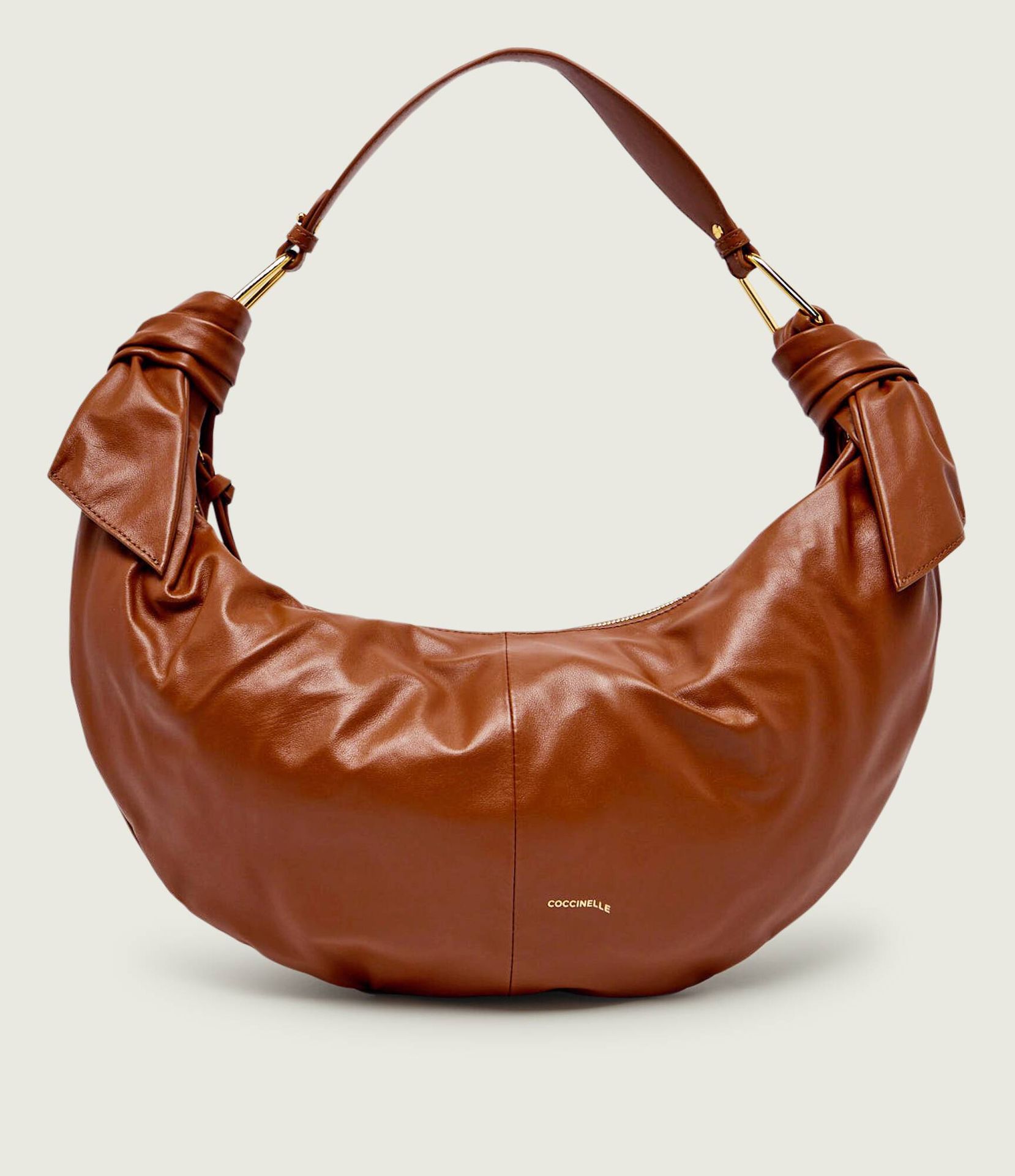 Coccinelle Skórzane hobo FUROSHIKI