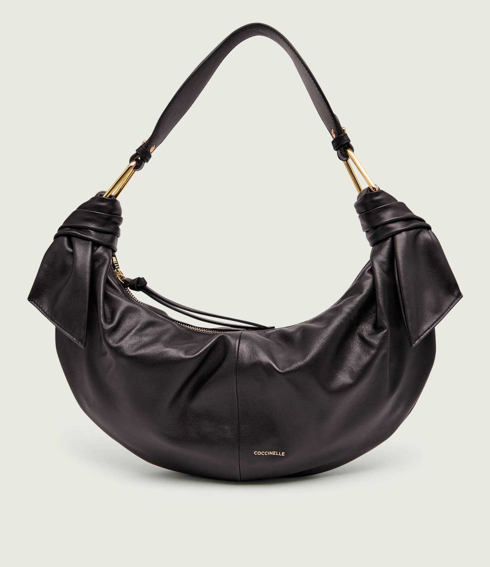 Coccinelle Skórzane hobo FUROSHIKI