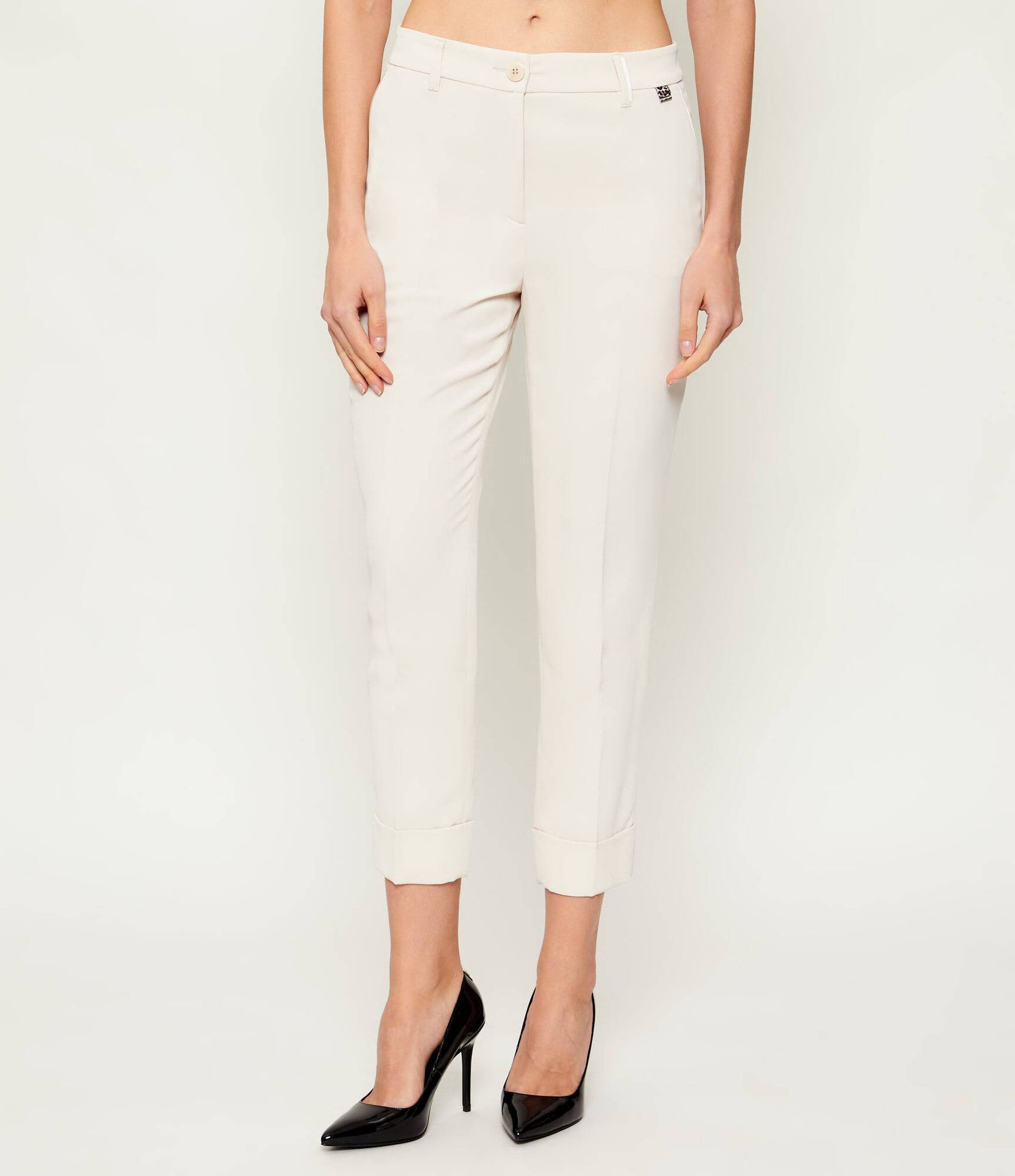 Marc Cain Spodnie cygaretki FRANCA Straight fit