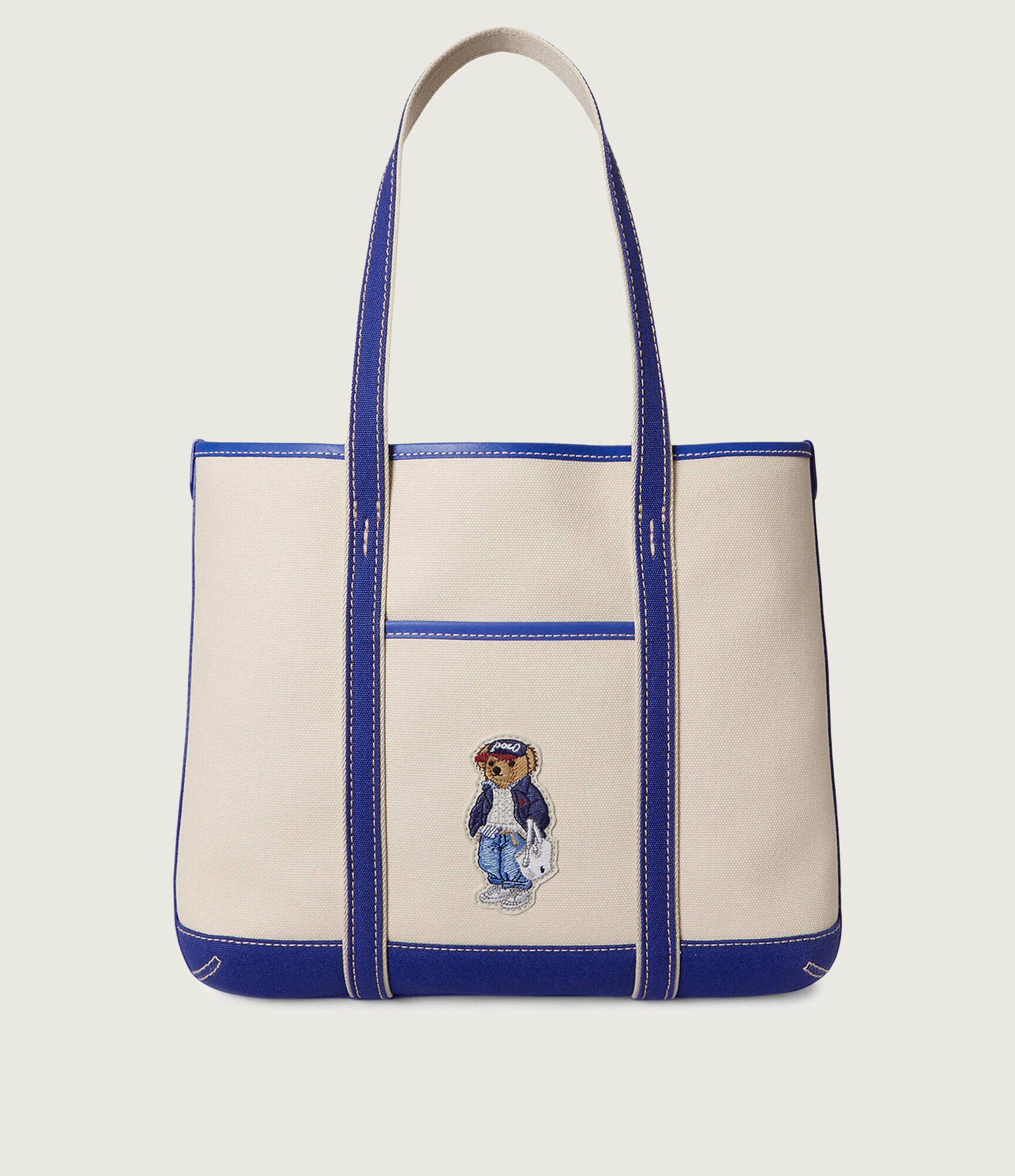 POLO RALPH LAUREN Torebka na ramię z dodatkiem skóry