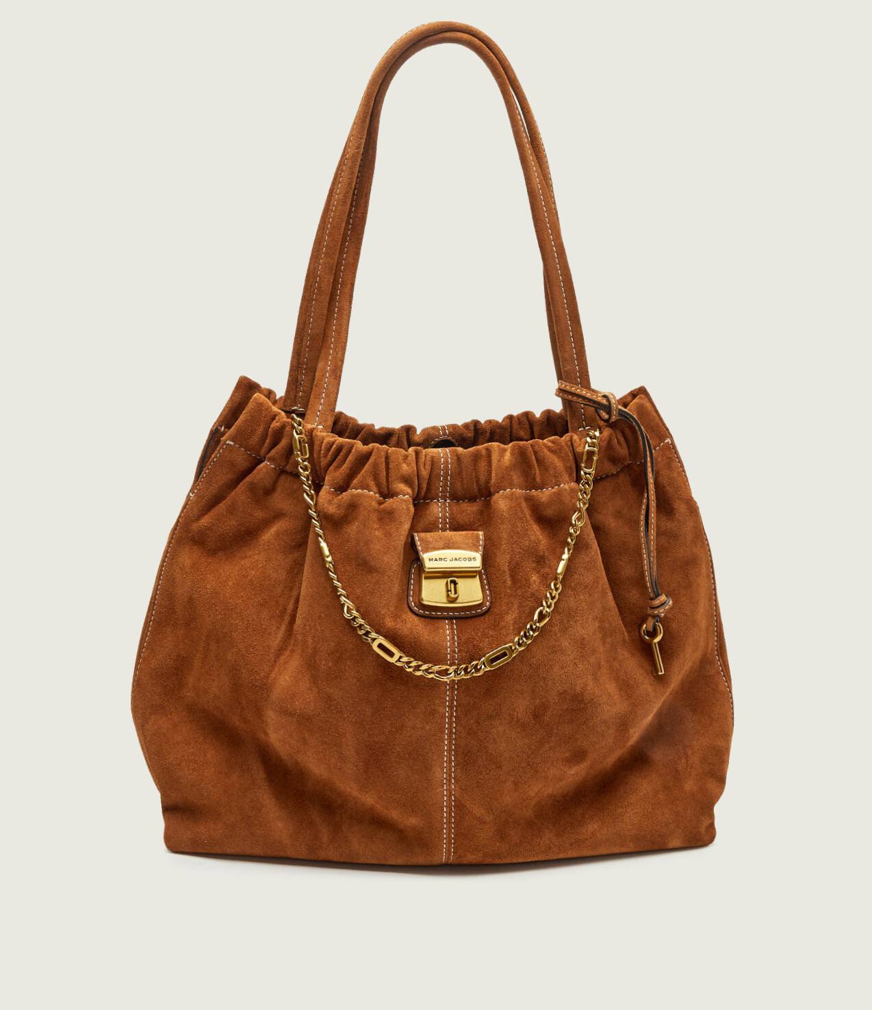 Marc Jacobs Shopperka The Suede Cristina Tote zamsz