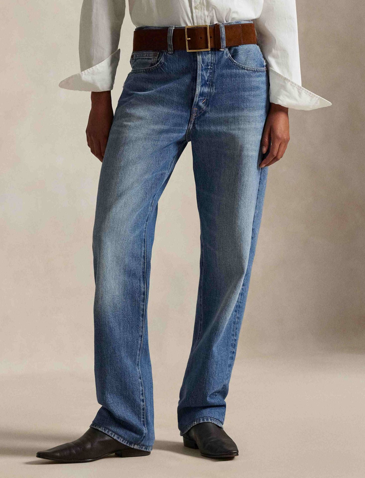 POLO RALPH LAUREN Jeansy Relaxed fit high waist