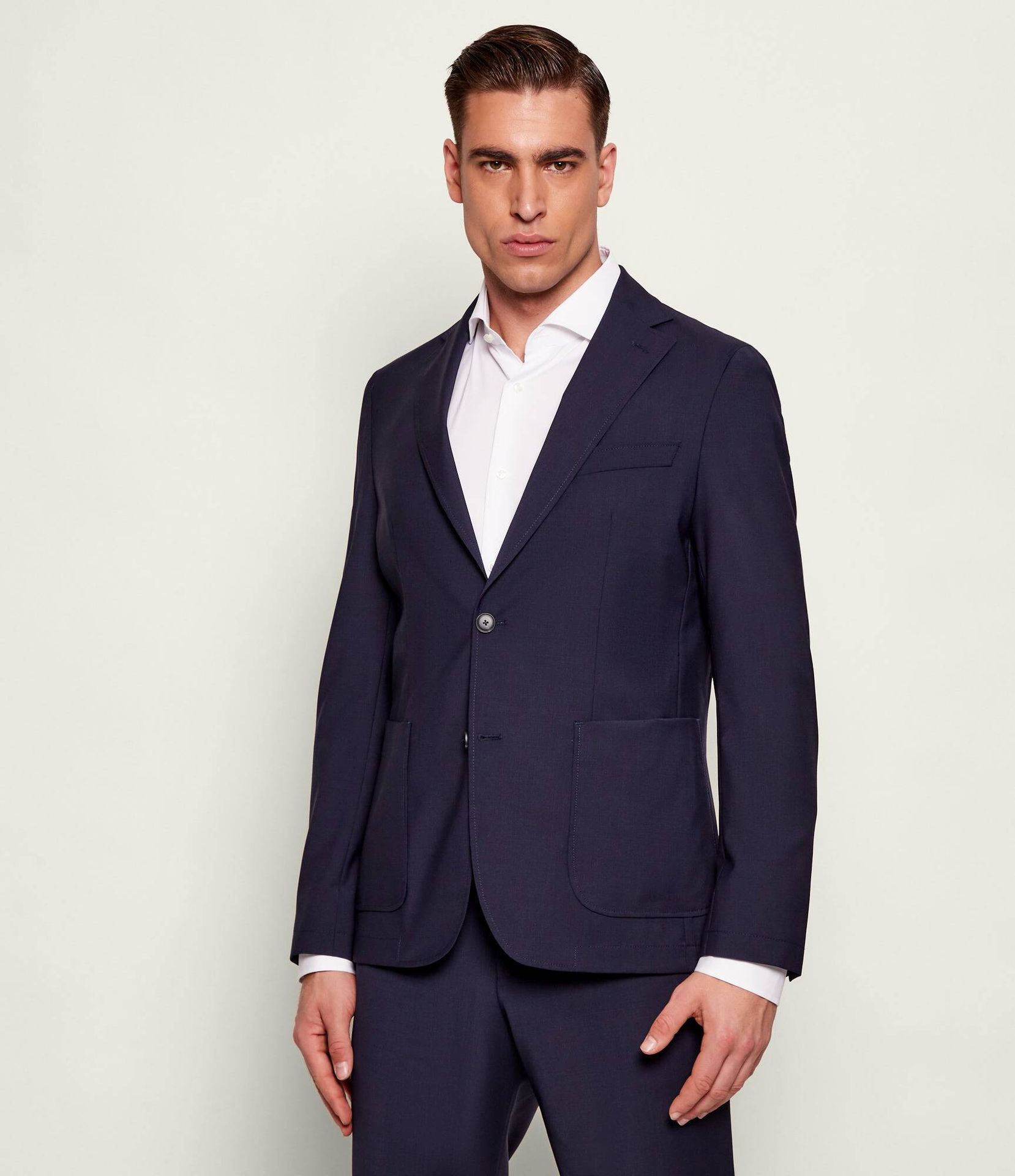 BOSS BLACK Wełniana marynarka P-Hanry-WG-253 Slim Fit