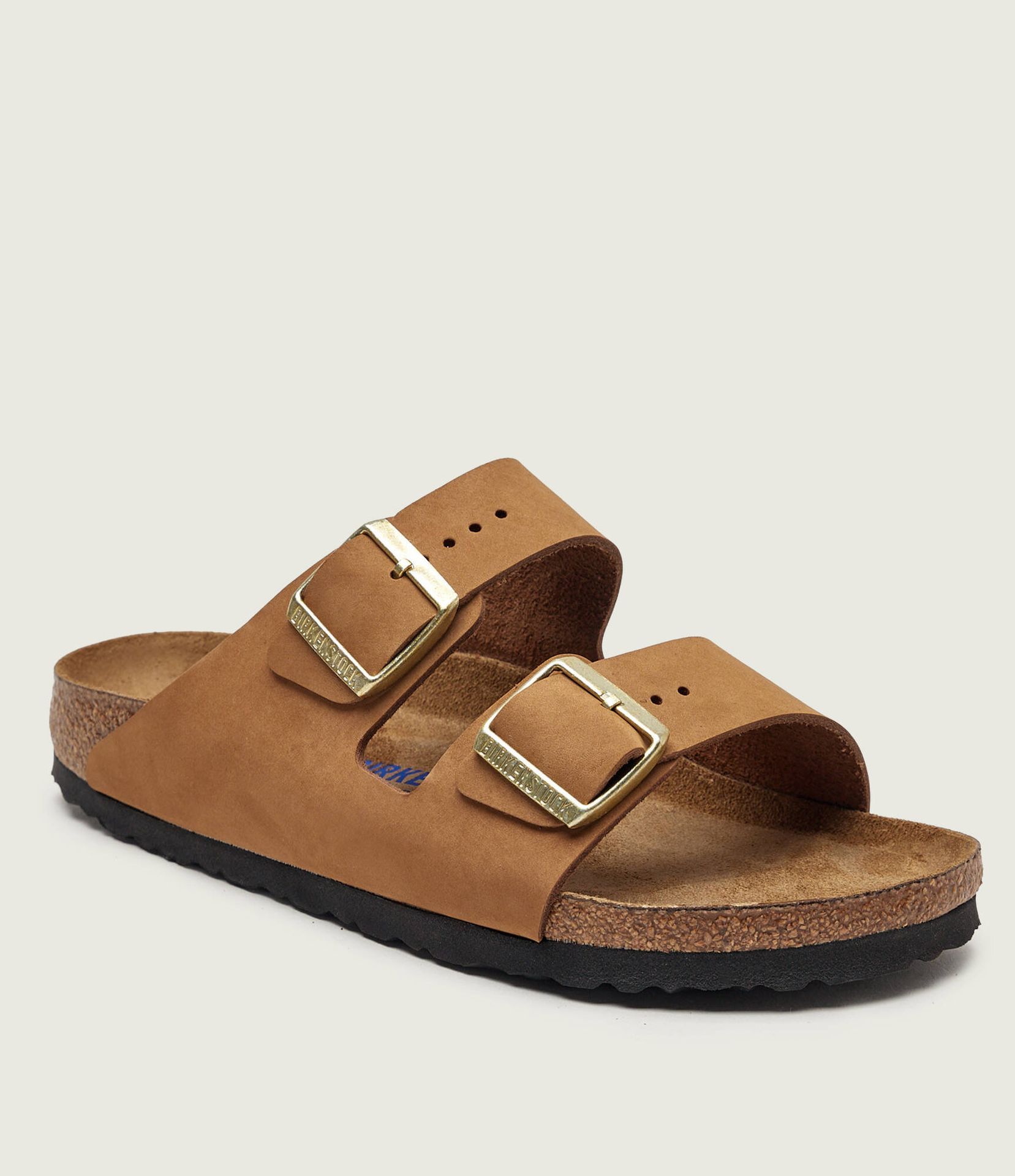 Birkenstock Klapki Arizona narrow fit zamsz