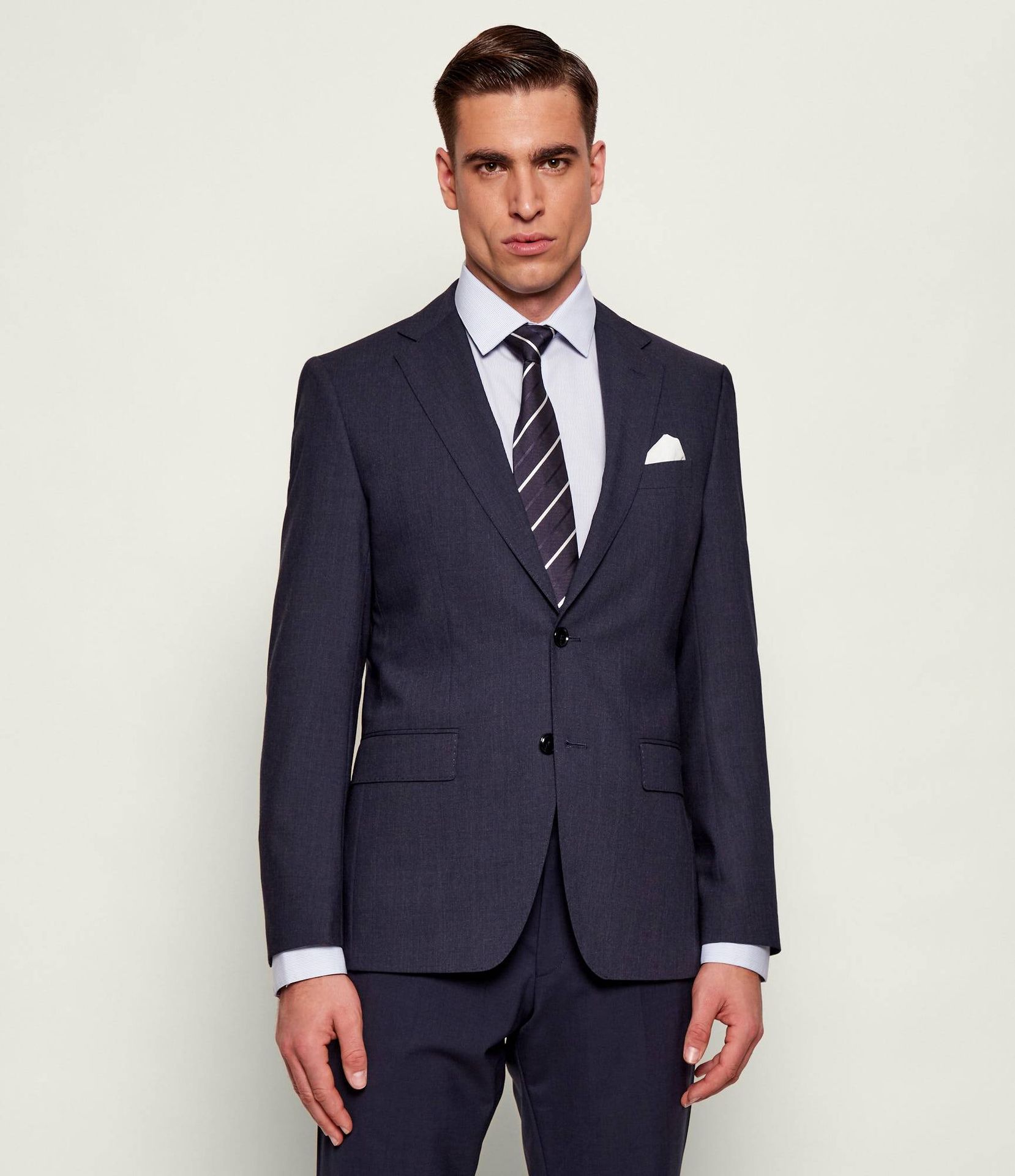BOSS BLACK Marynarka H-Hutson-251 Slim Fit z dodatkiem wełny