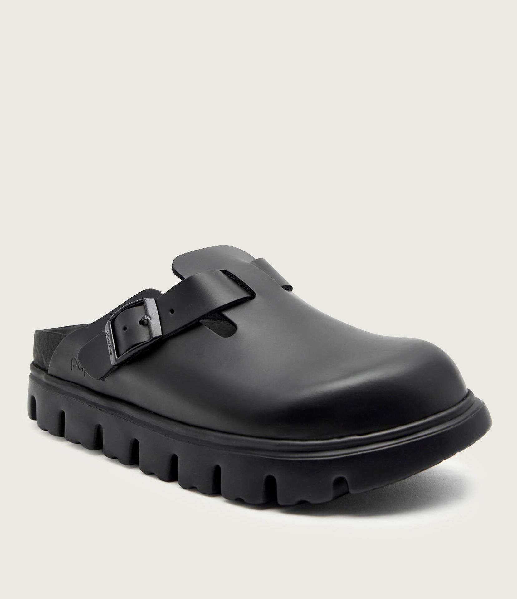 Birkenstock Skórzane mule Boston Birkenstock x Papillio narrow fit