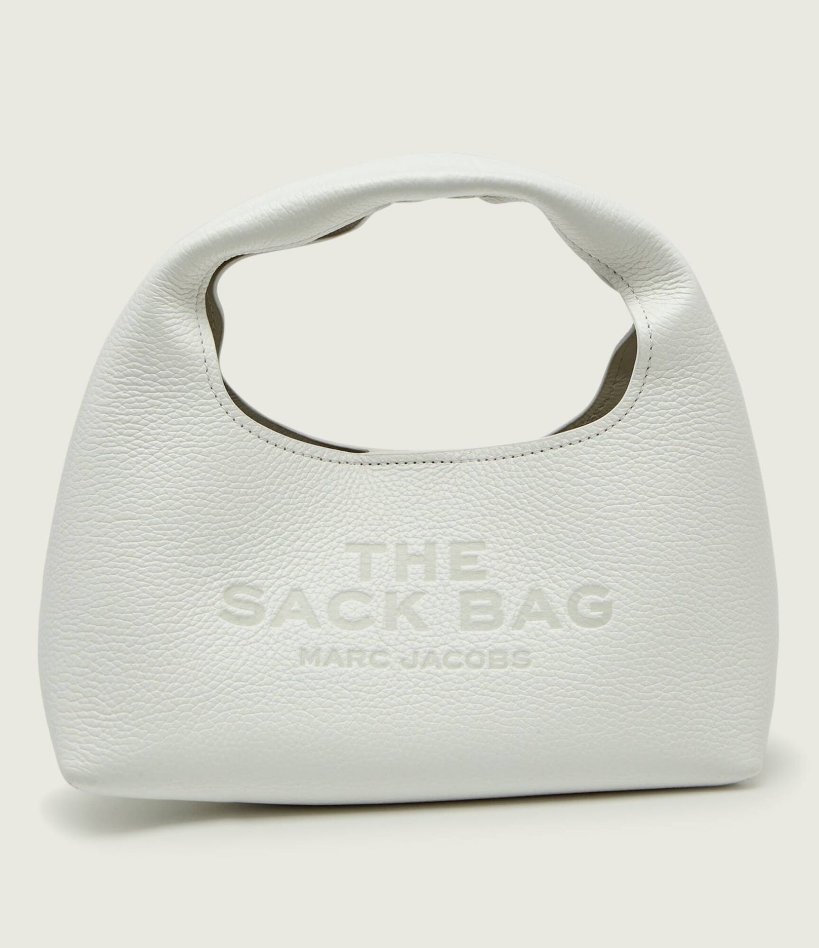 Marc Jacobs Skórzane hobo + saszetka The Mini Sack Bag