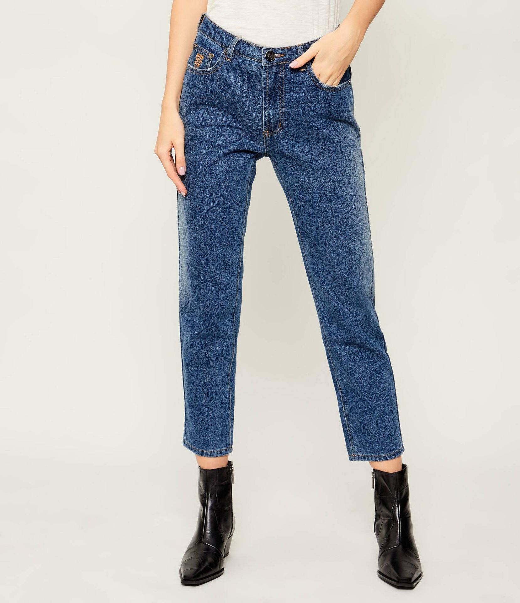 One Teaspoon Jeansy SLIMS Slim Fit high waist