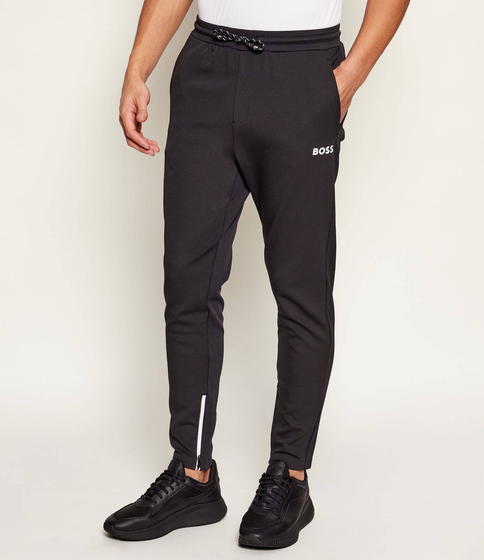 BOSS GREEN Spodnie dresowe JT_TOC Spin Long Regular Fit