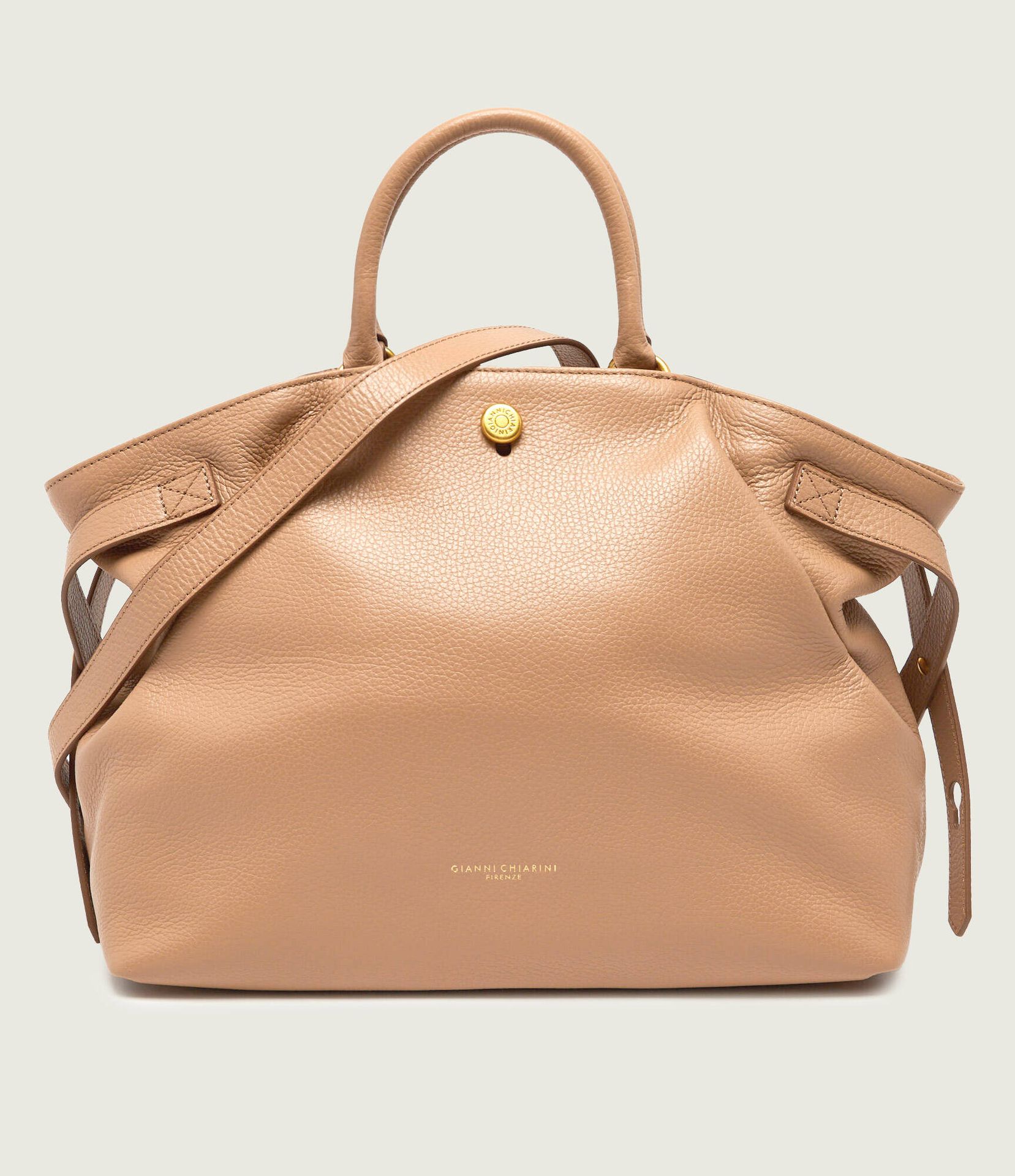 GIANNI CHIARINI Skórzana shopperka CLAUDETTE