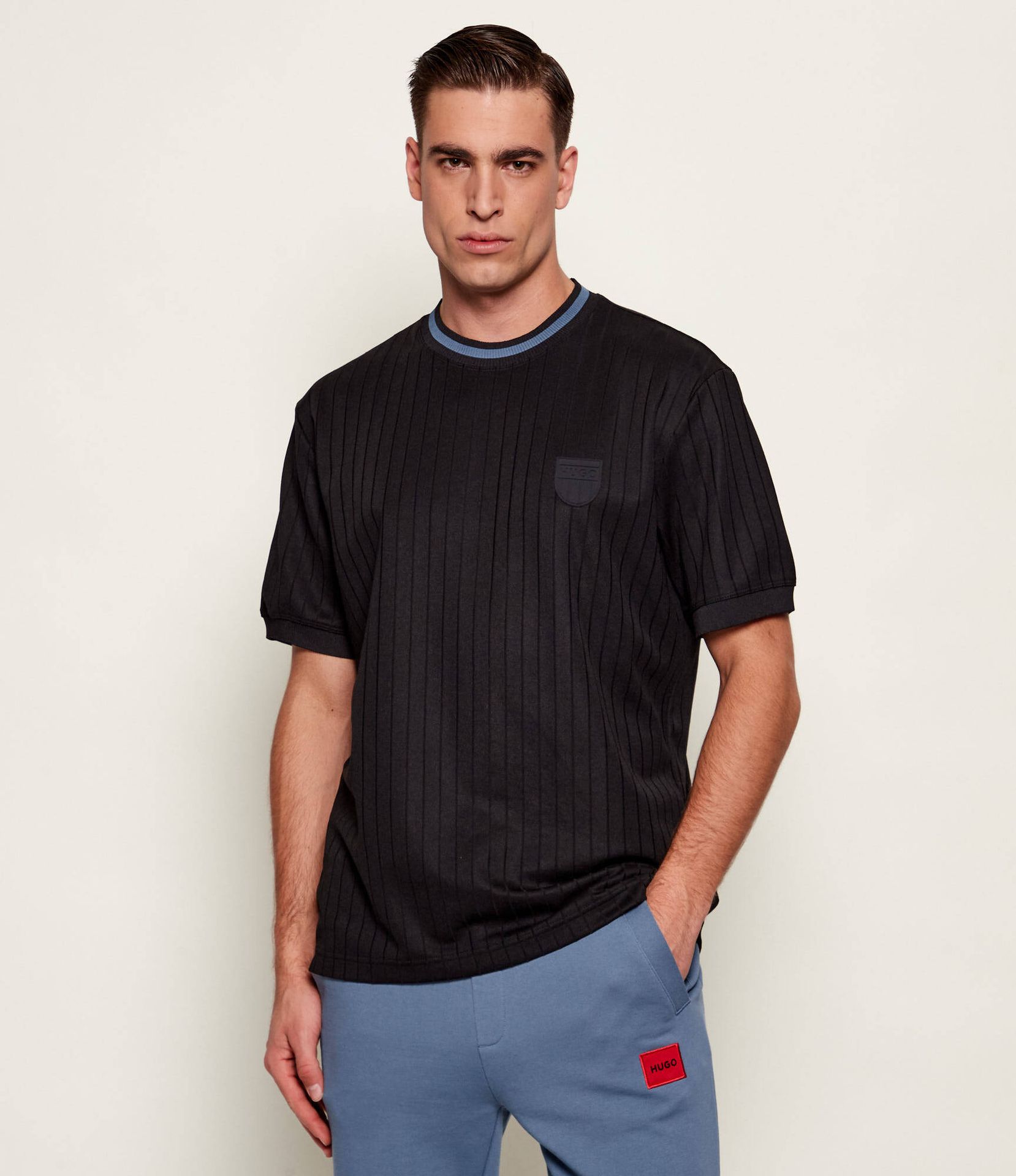HUGO T-shirt Davros Relaxed fit