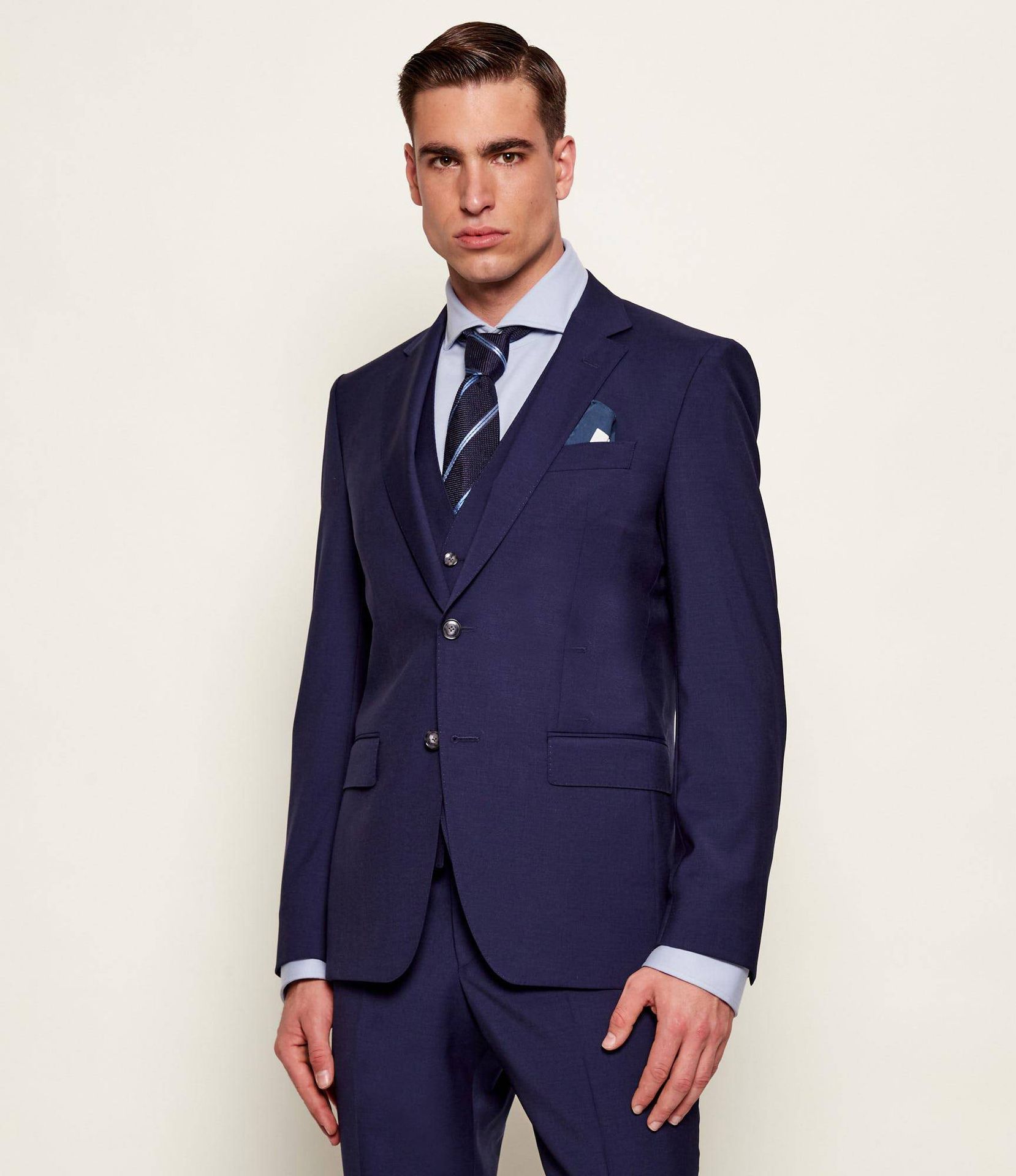 BOSS BLACK Wełniana marynarka H-Huge-S-MM-251 Slim Fit
