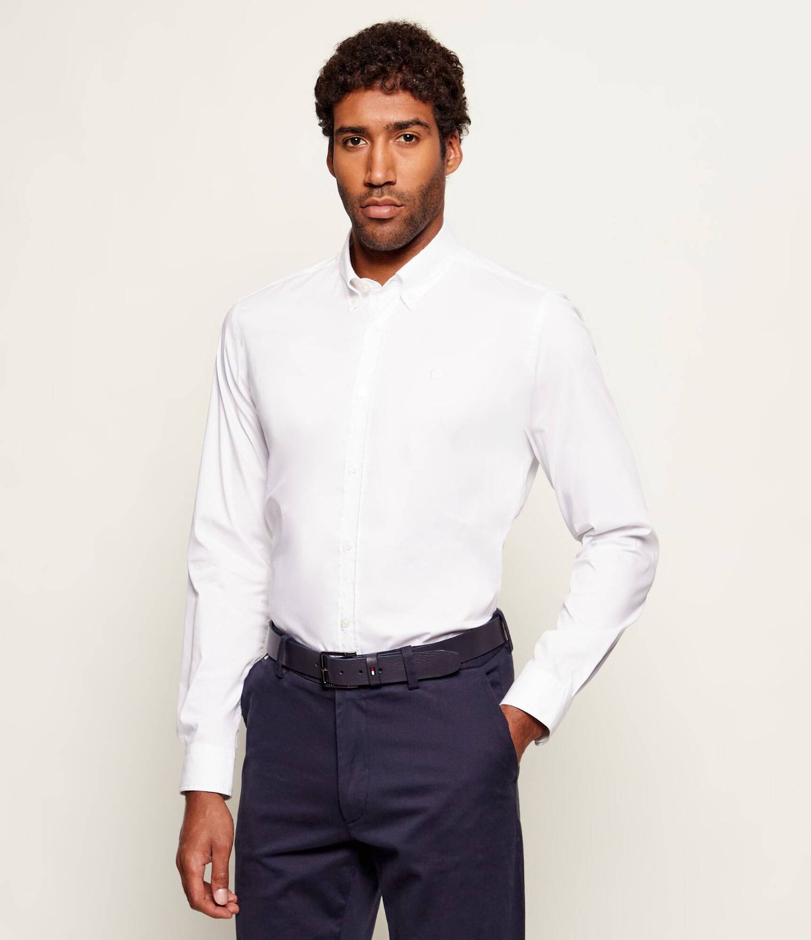 BOSS BLACK Koszula H-ROAN-BD-E-C1-261 Slim Fit stretch