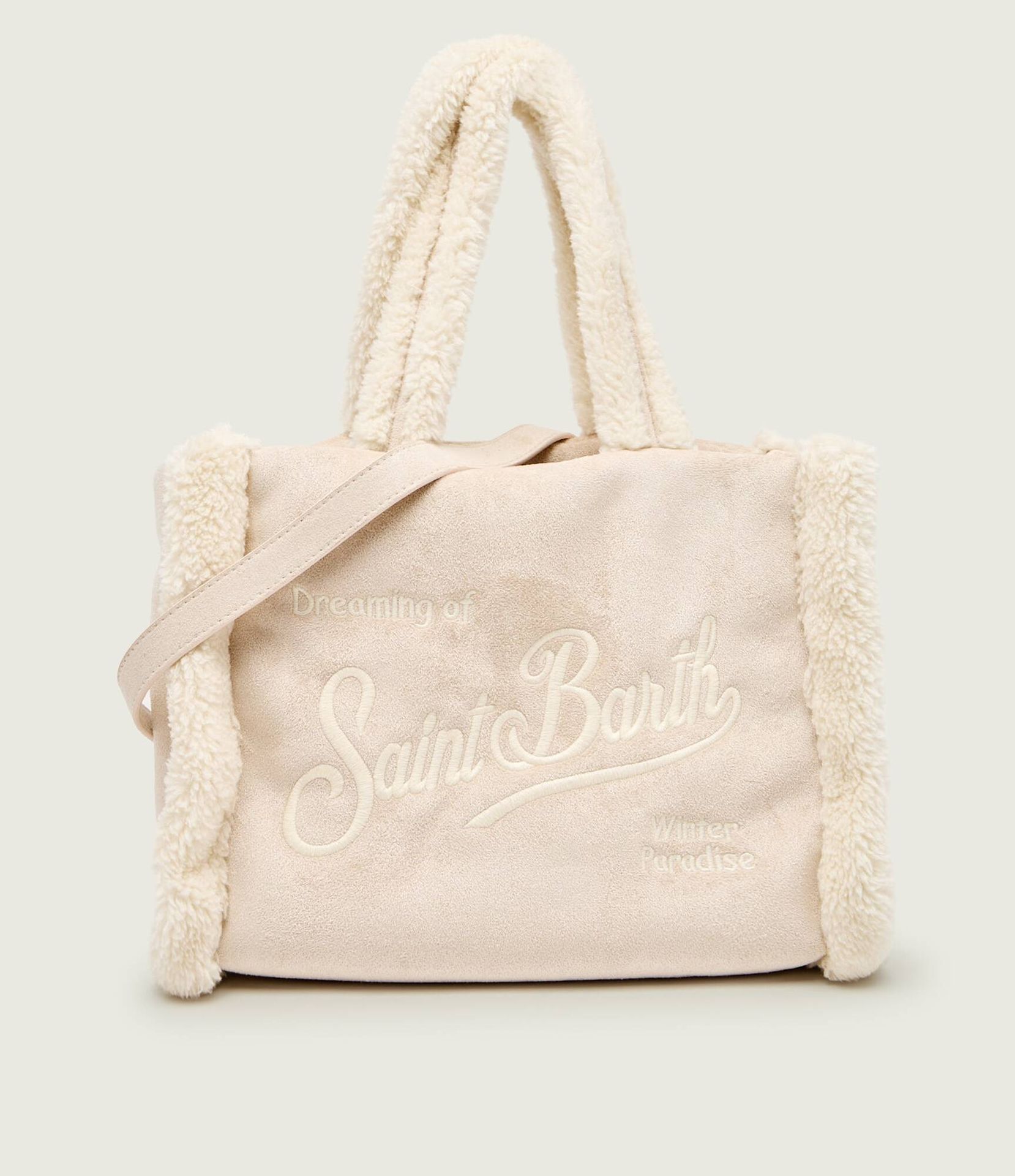 ST.Barth Torebka na ramię shearling