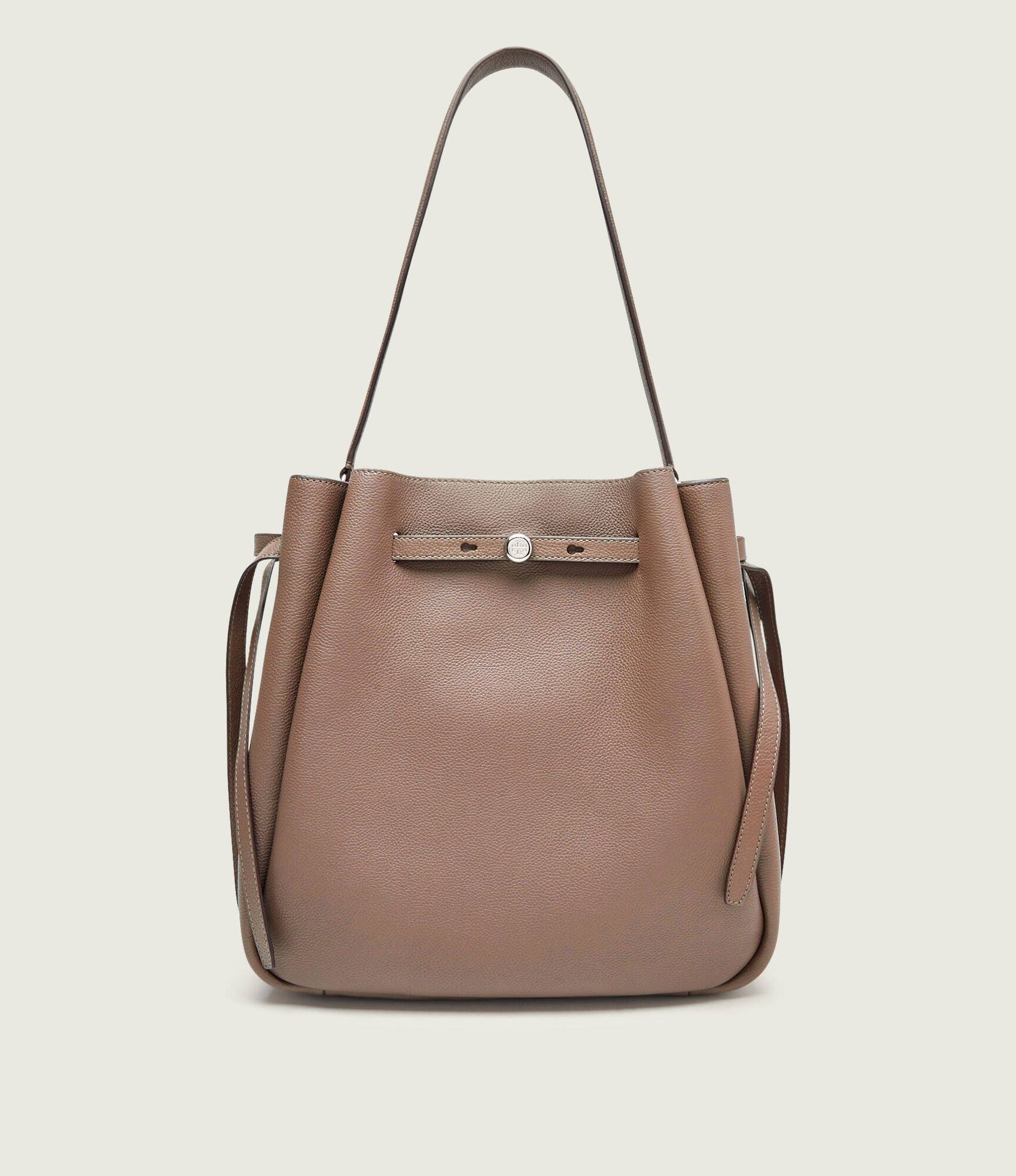 TORY BURCH Skórzana shopperka Romy