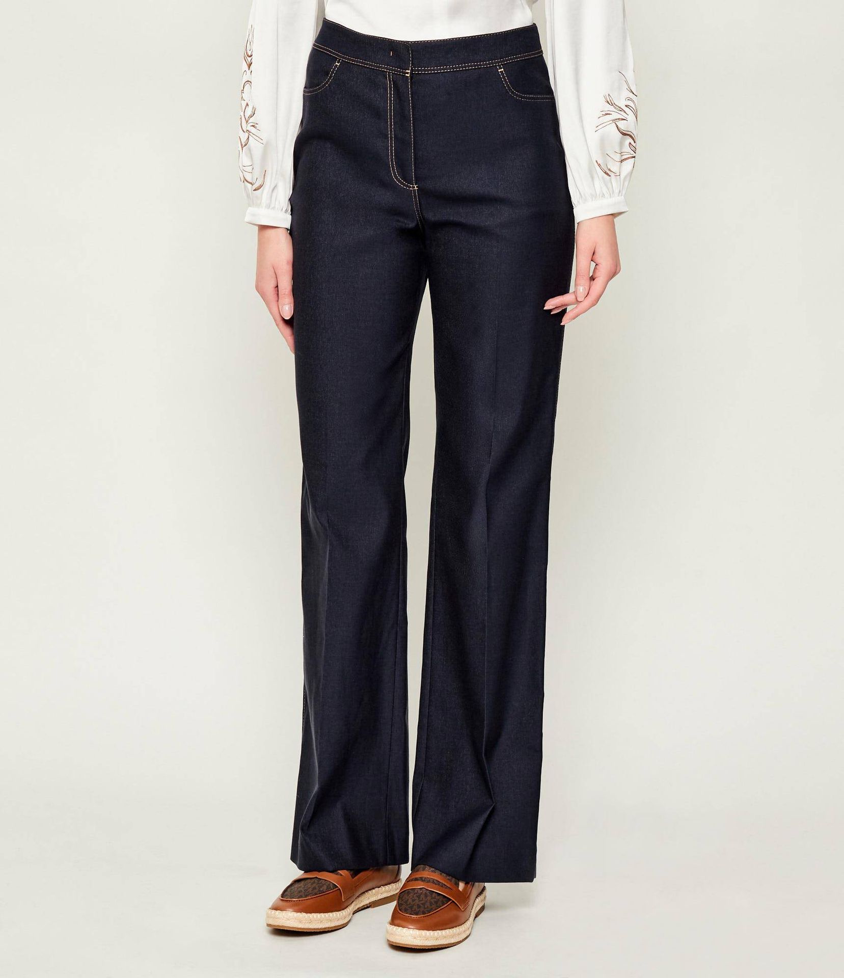 Marc Cain Jeansy FAID Relaxed fit high waist