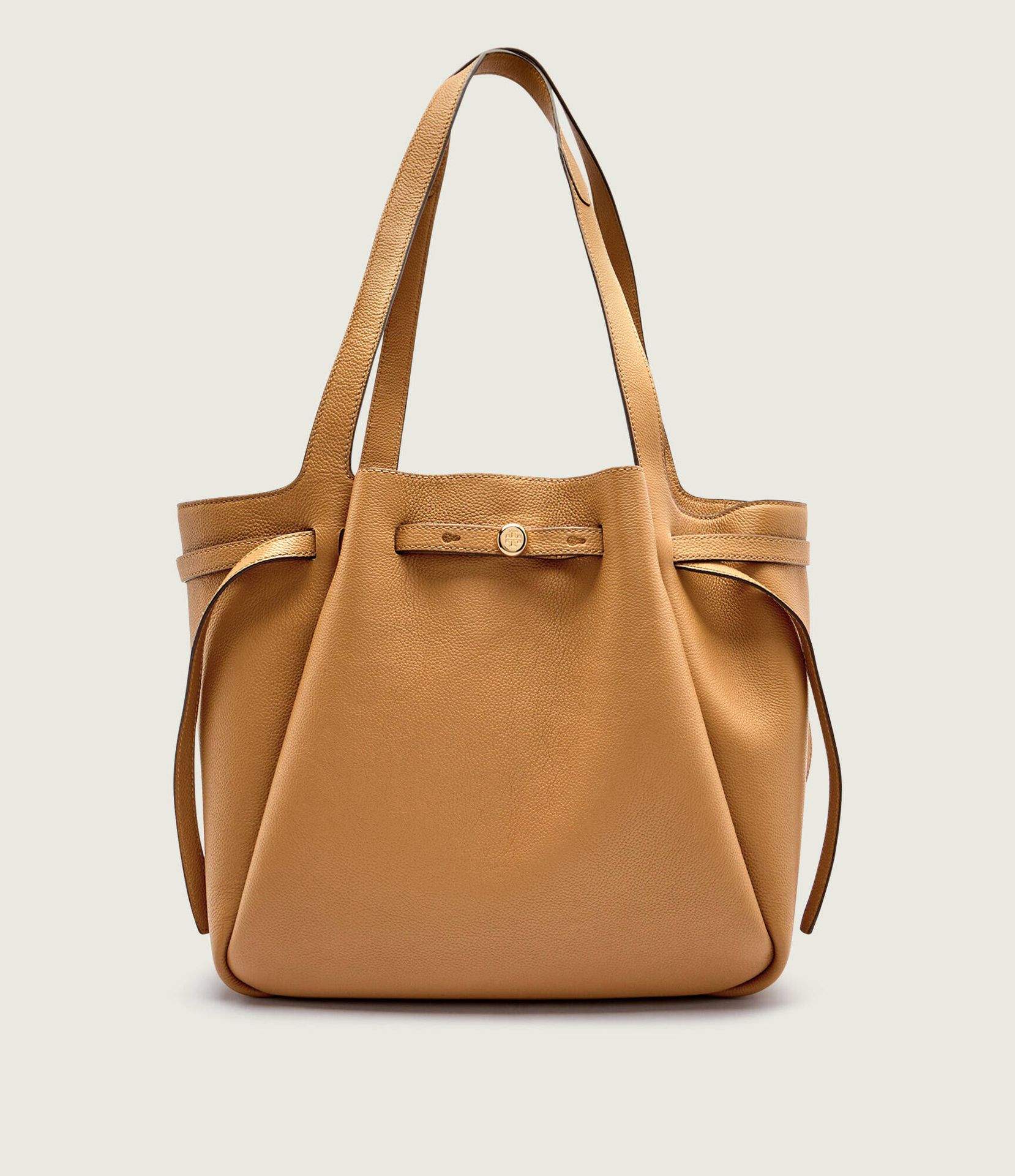 TORY BURCH Skórzana shopperka Romy Large