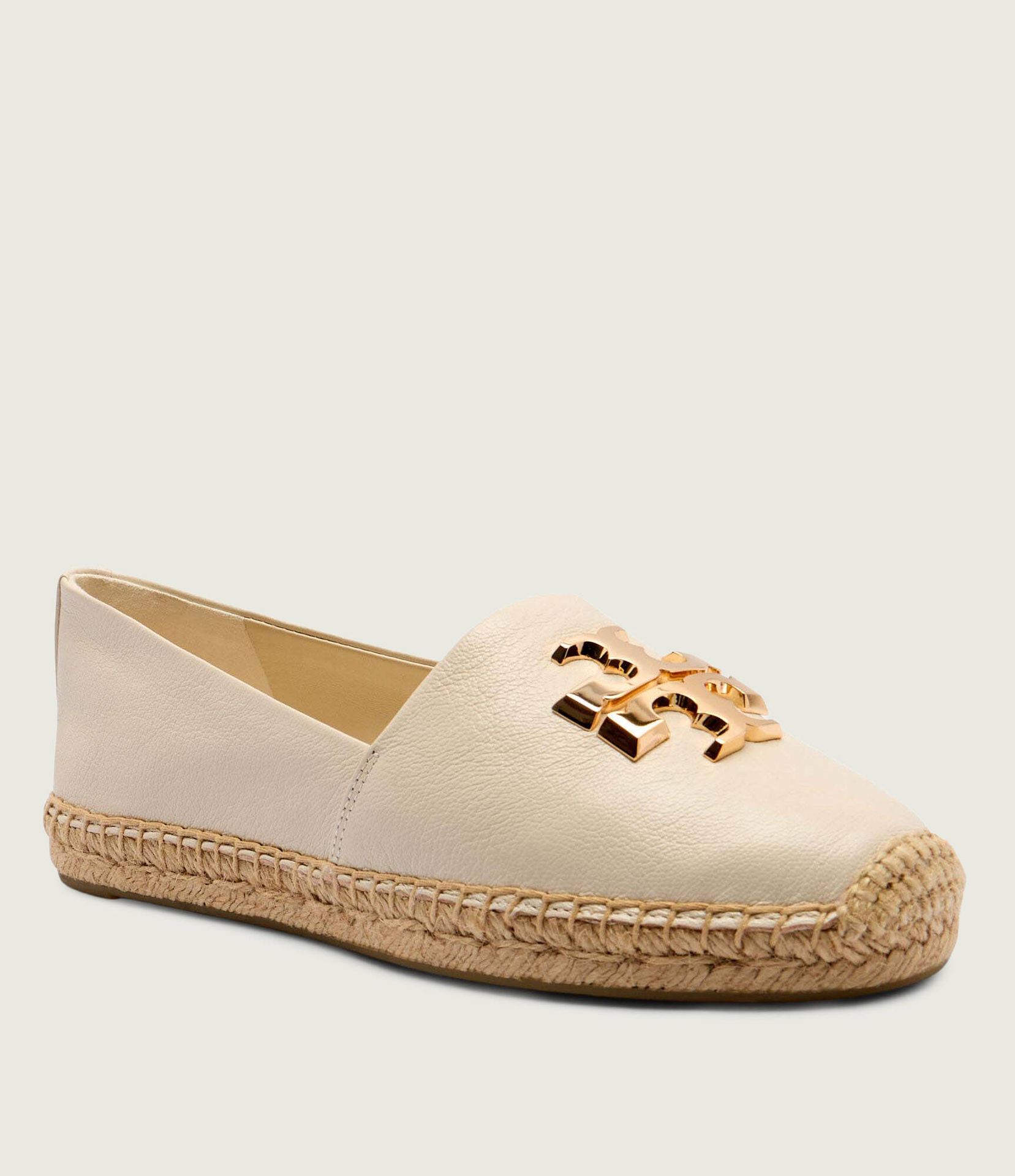 TORY BURCH Skórzane espadryle ELEANOR