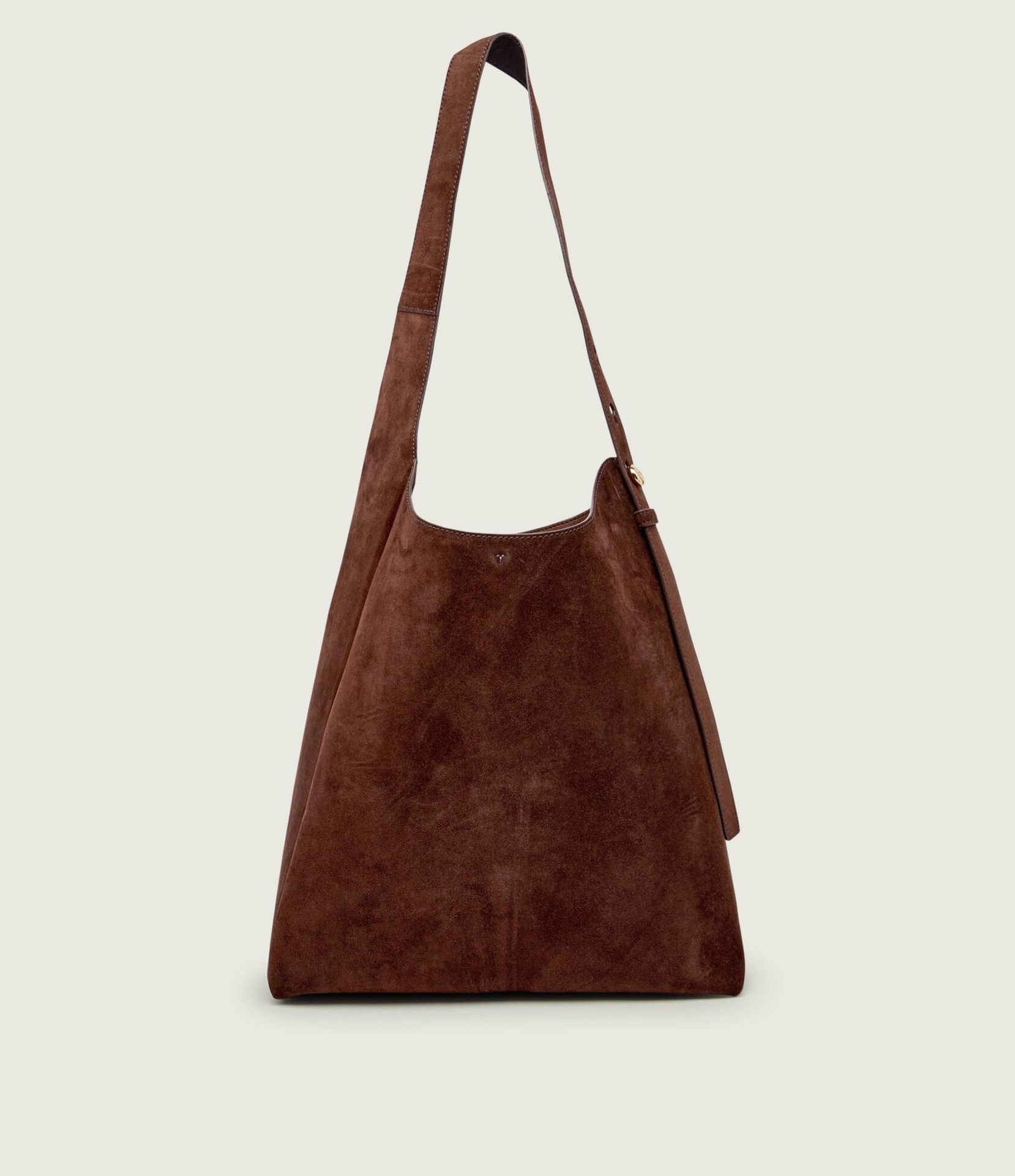 TORY BURCH Shopperka Romy zamsz