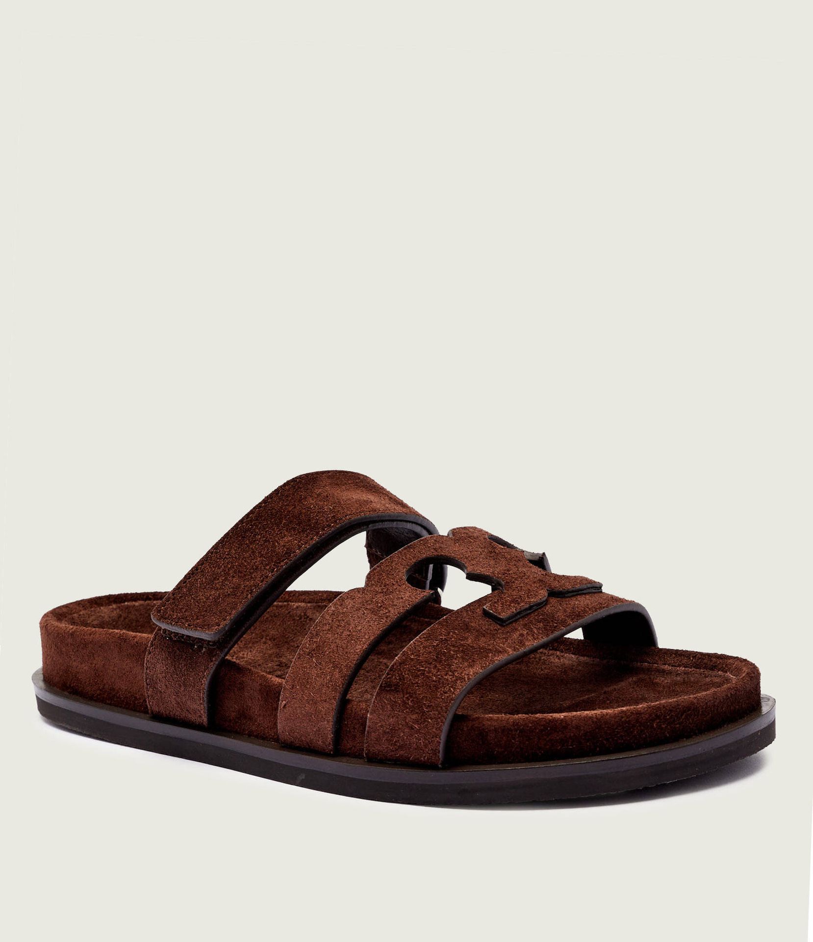 TORY BURCH Klapki INES zamsz