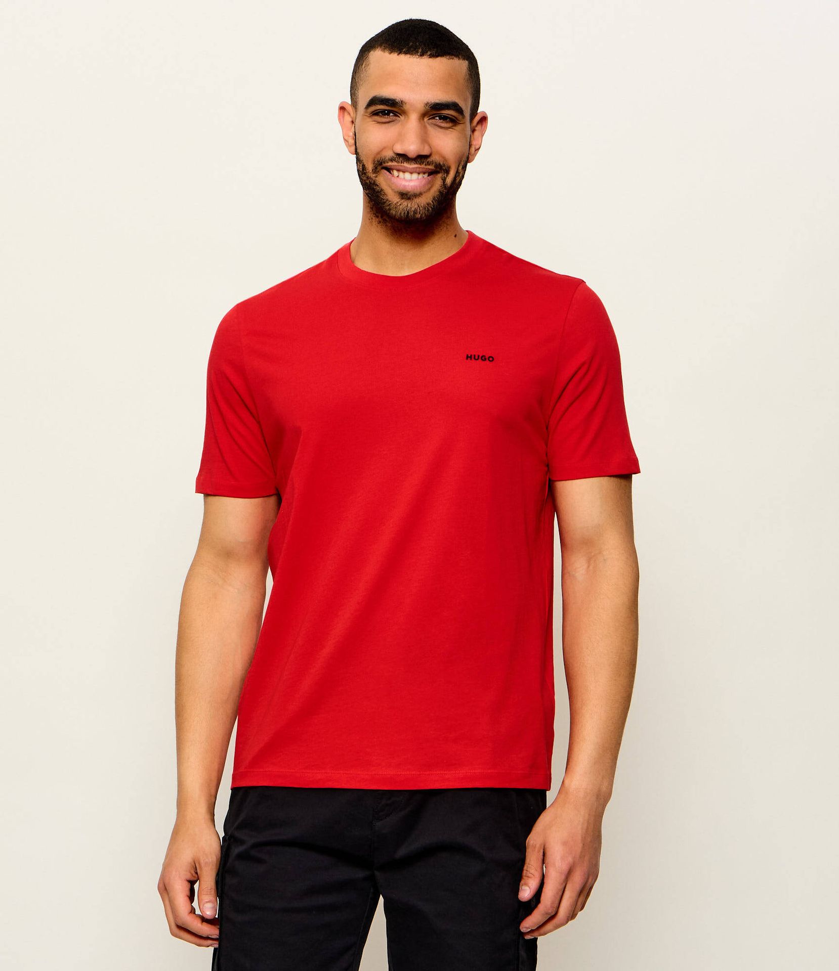 HUGO T-shirt Dero222 Regular Fit