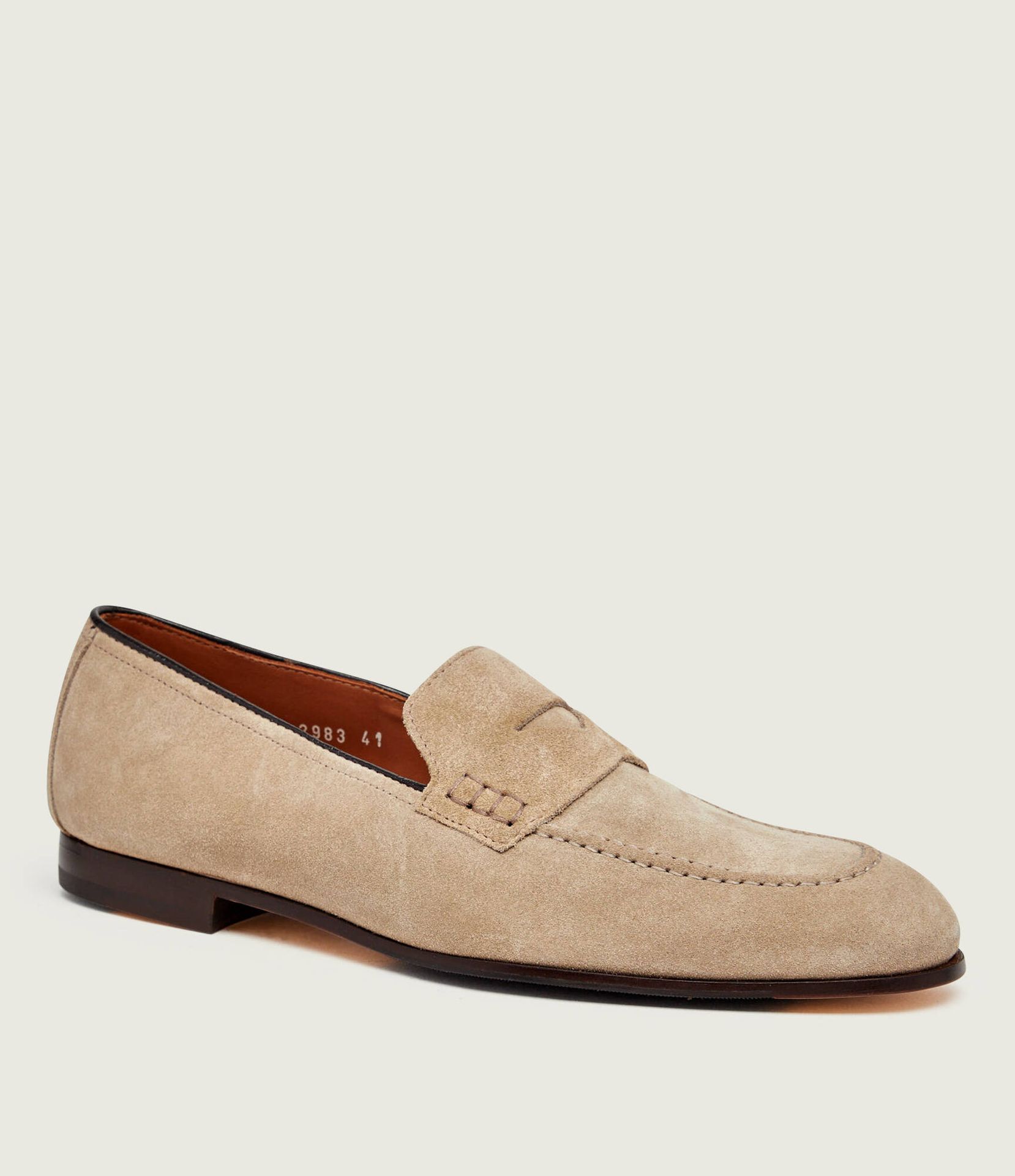 Doucal's Loafersy zamsz