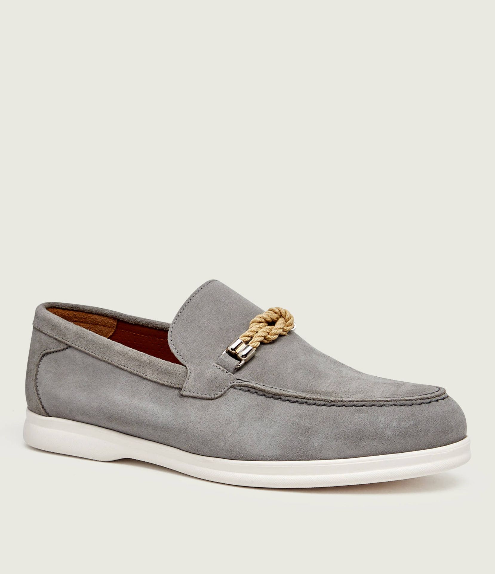 Doucal's Loafersy zamsz
