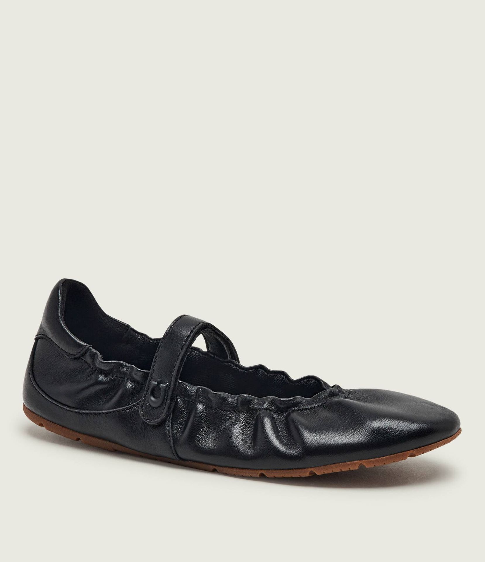 Coach Skórzane baleriny SOFT MARY JANE