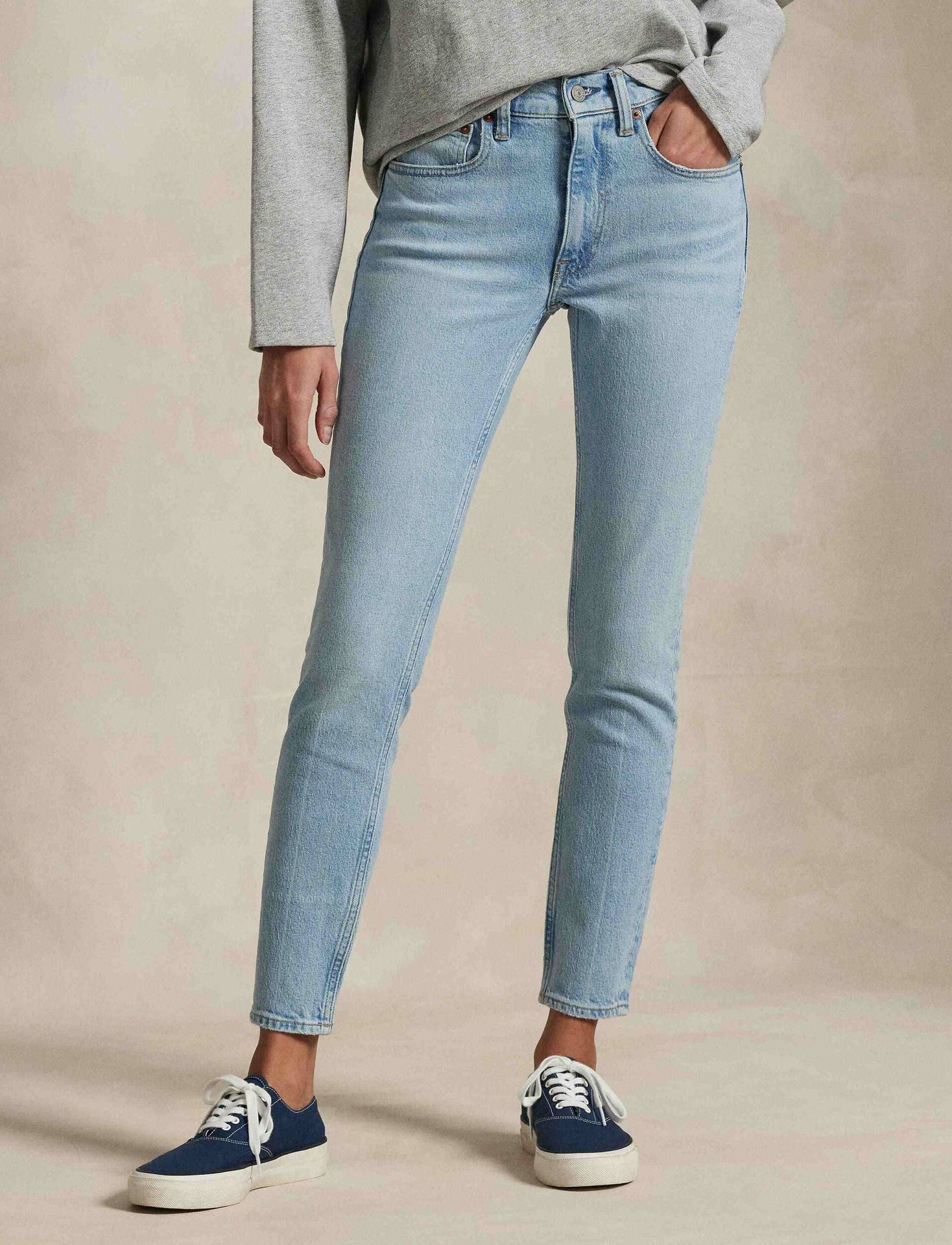 POLO RALPH LAUREN Jeansy Skinny fit mid rise