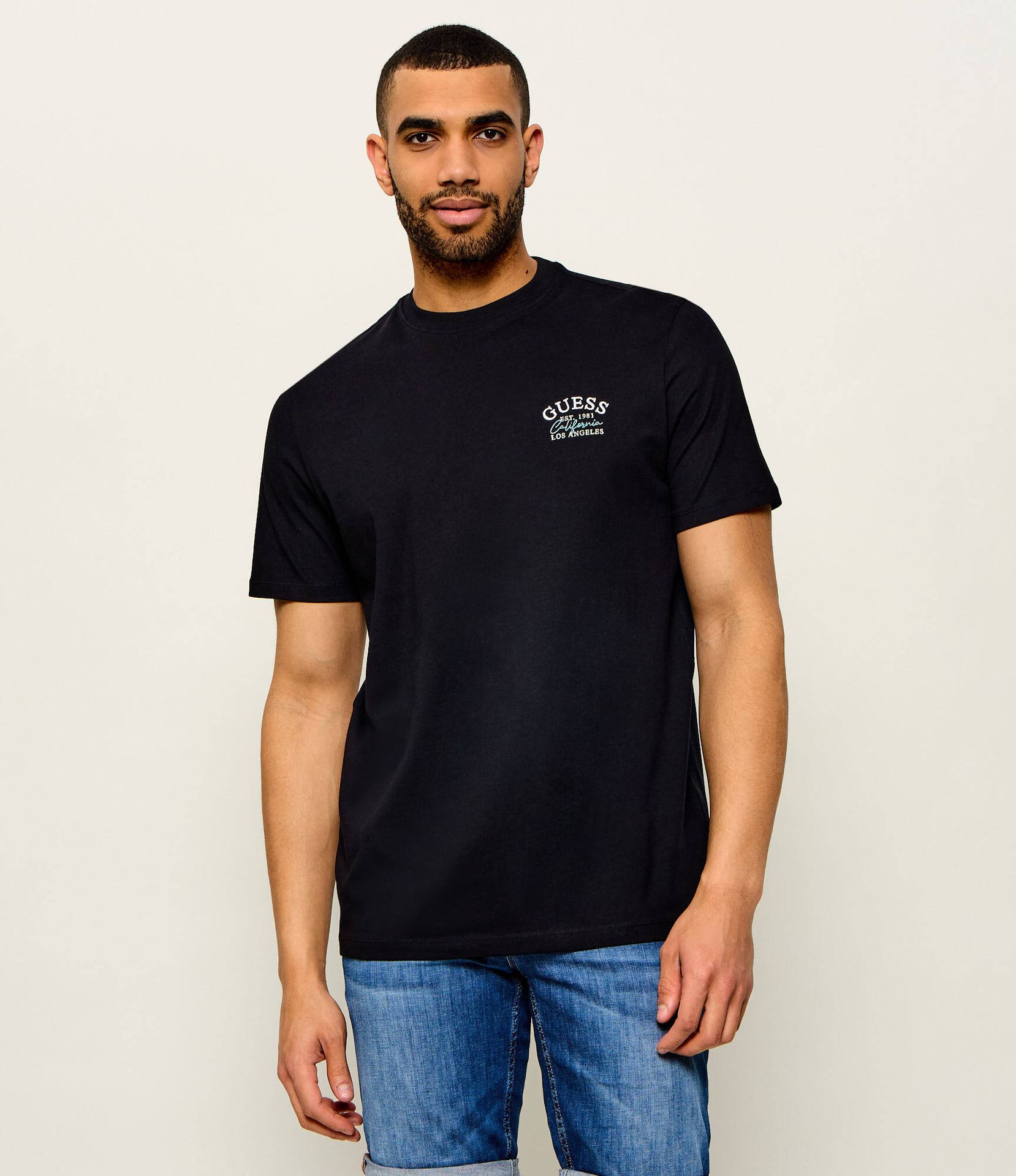 GUESS T-shirt LEMON CIRCLE Regular Fit