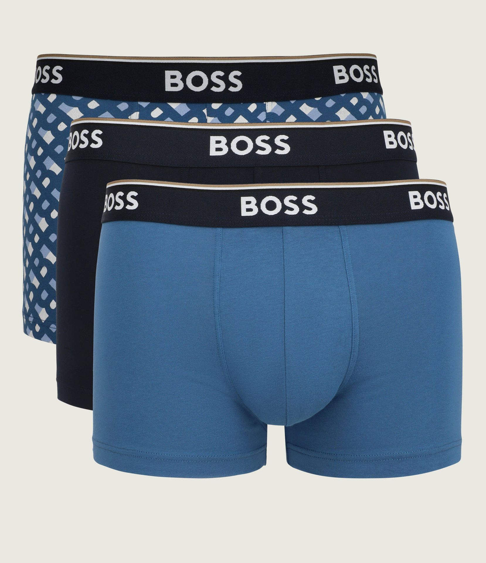 BOSS BLACK Bokserki 3-pack Power Desig
