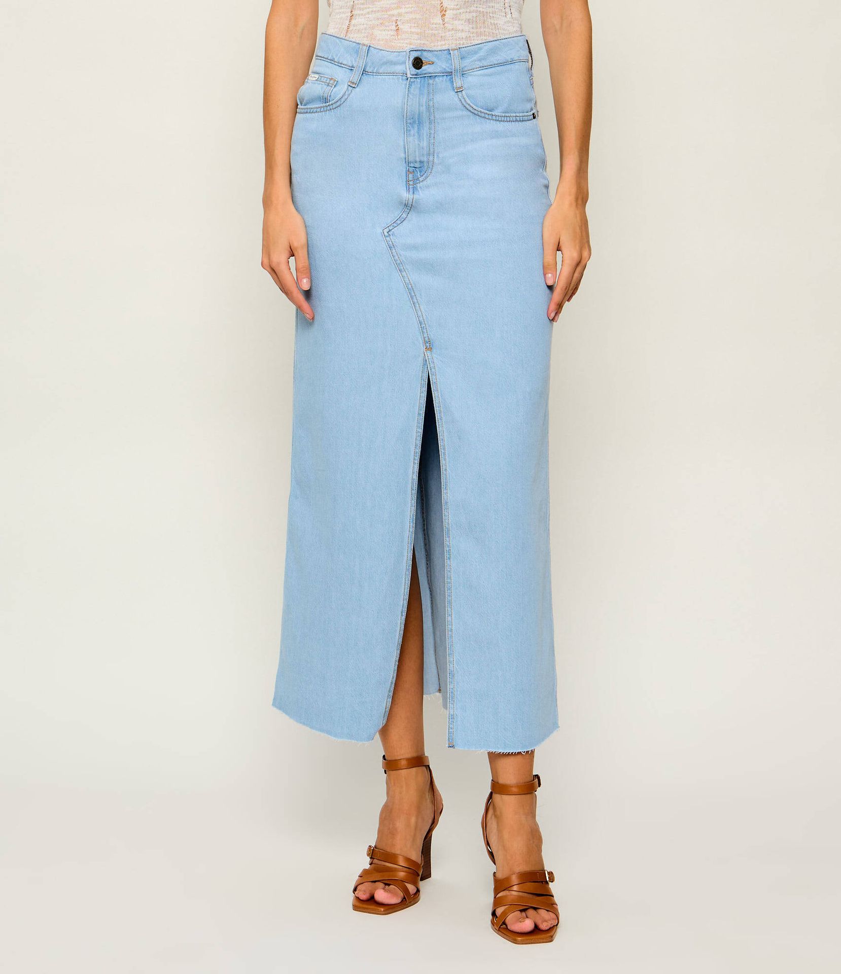 Guess Jeans Jeansowa spódnica