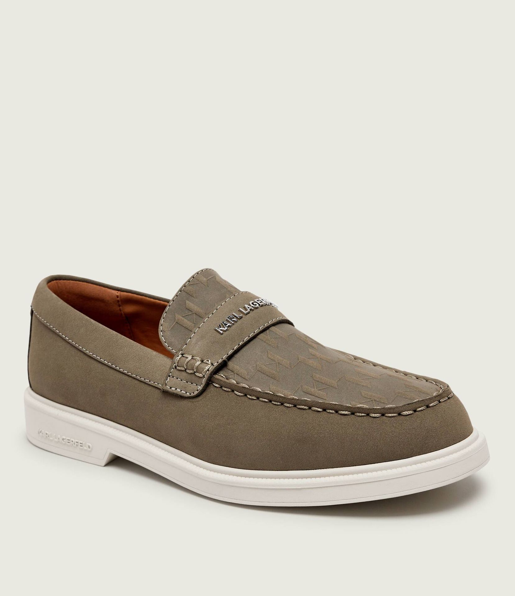 Karl Lagerfeld Skórzane loafersy KORI