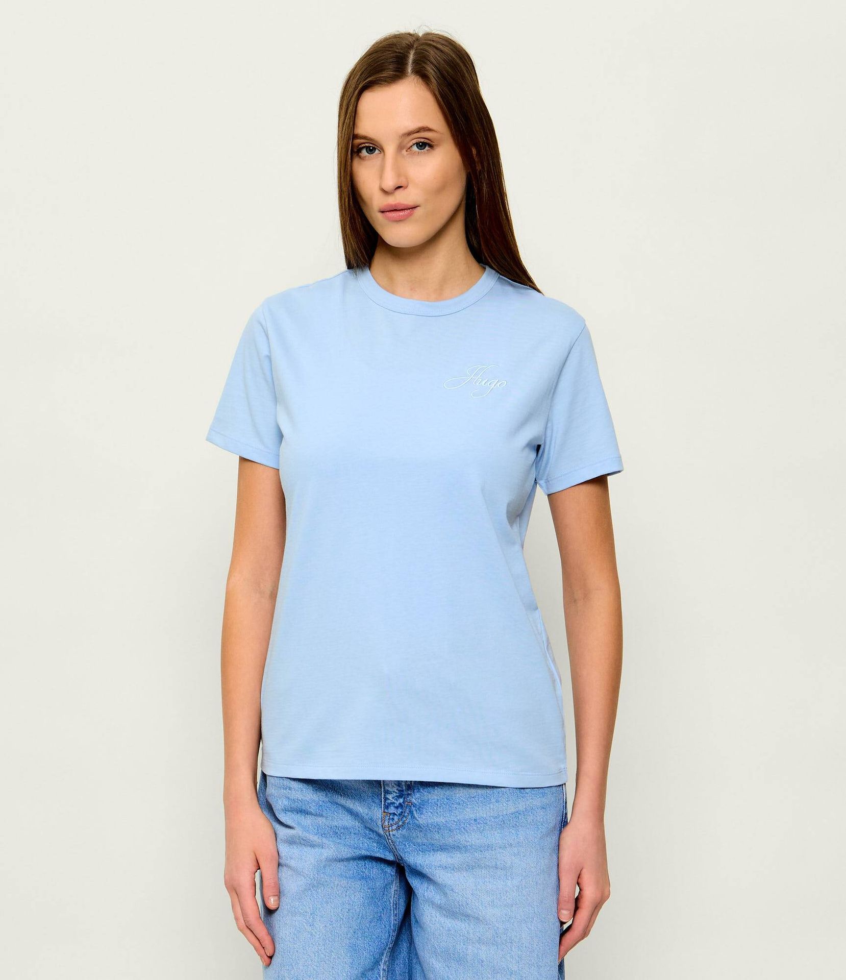 HUGO T-shirt Damacia_7 Regular Fit