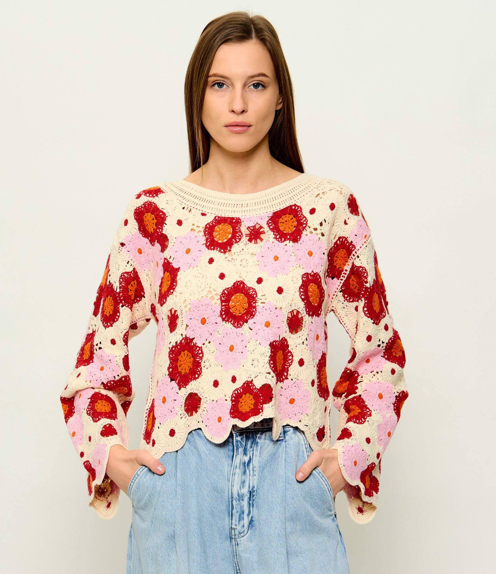 Desigual Sweter NORUEGA Regular Fit