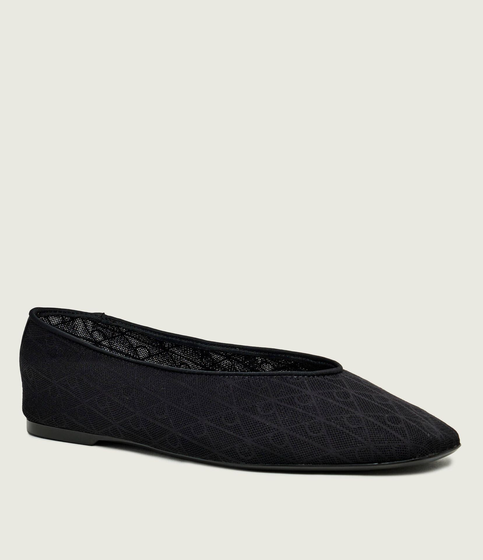 Calvin Klein Baleriny z dodatkiem skóry