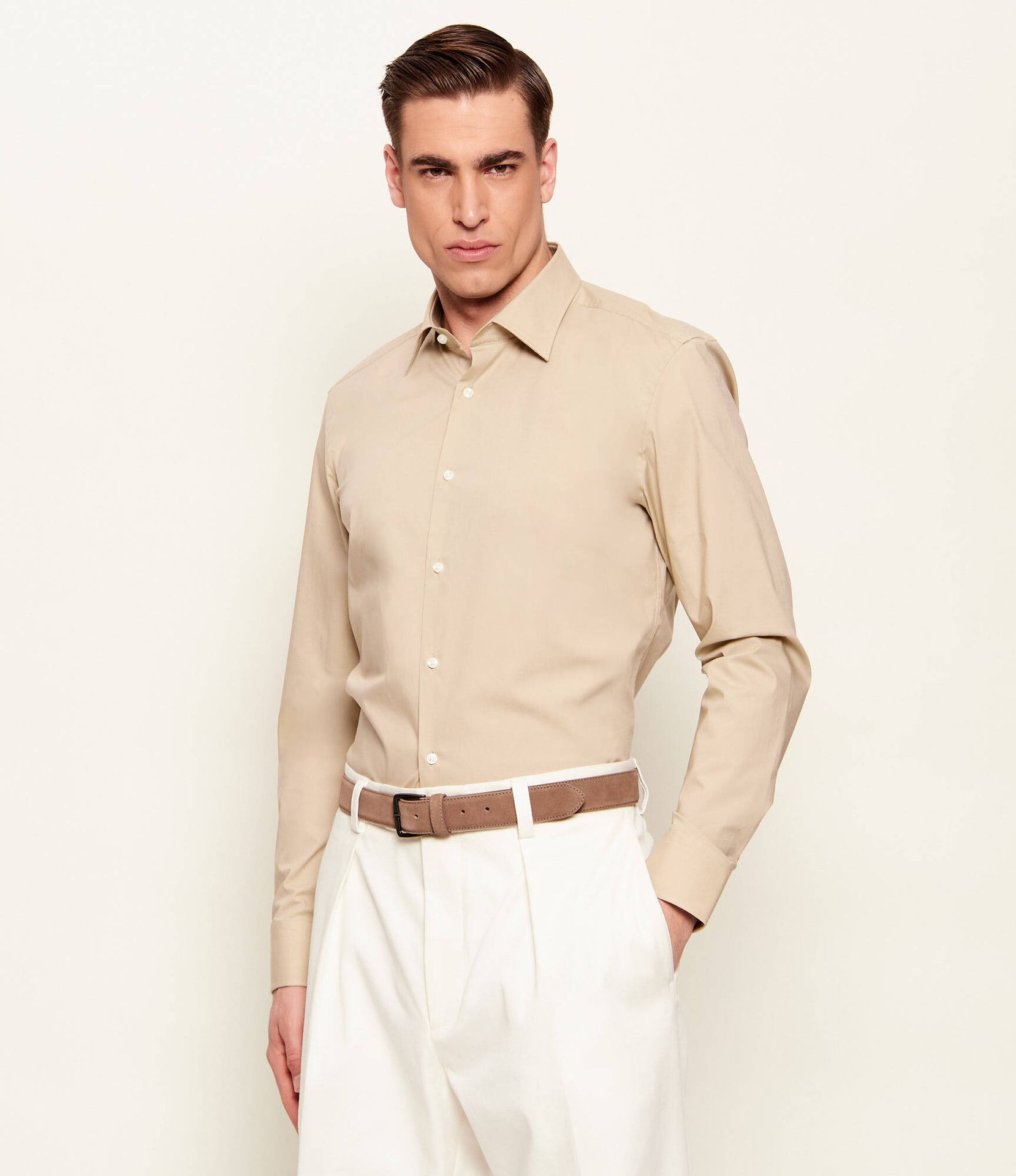 BOSS BLACK Koszula H-HANK-kent-C1-214 Slim Fit easy iron