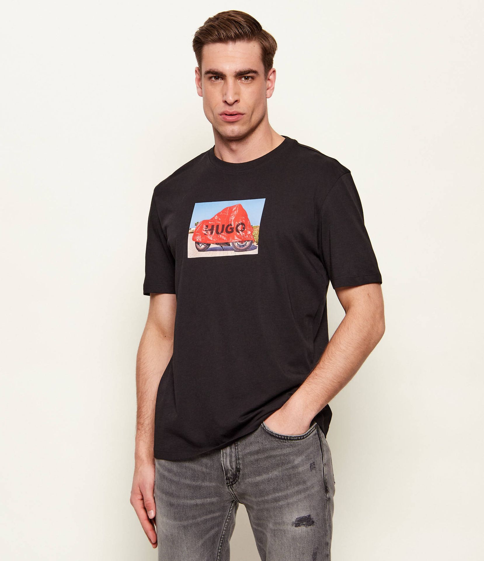 HUGO T-shirt Dostino Regular Fit