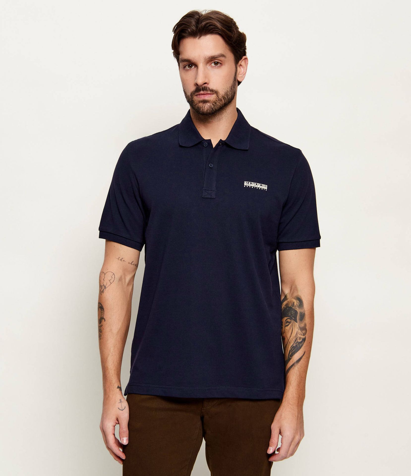 Napapijri Polo E-SMALL BOX SS Relaxed fit