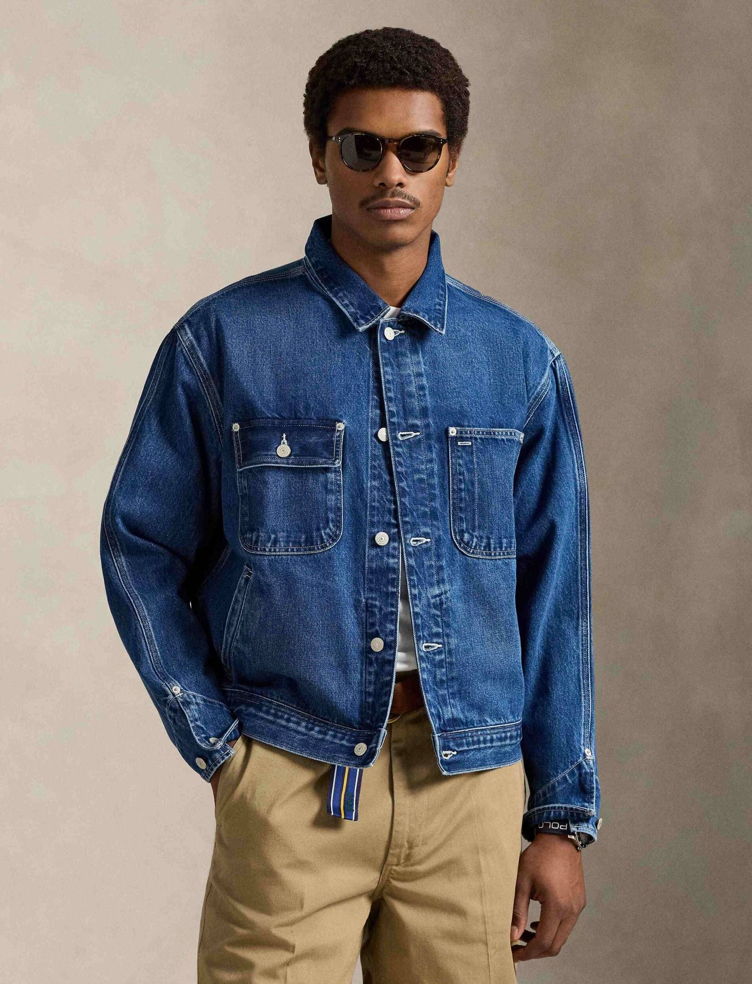POLO RALPH LAUREN Jeansowa kurtka Regular Fit