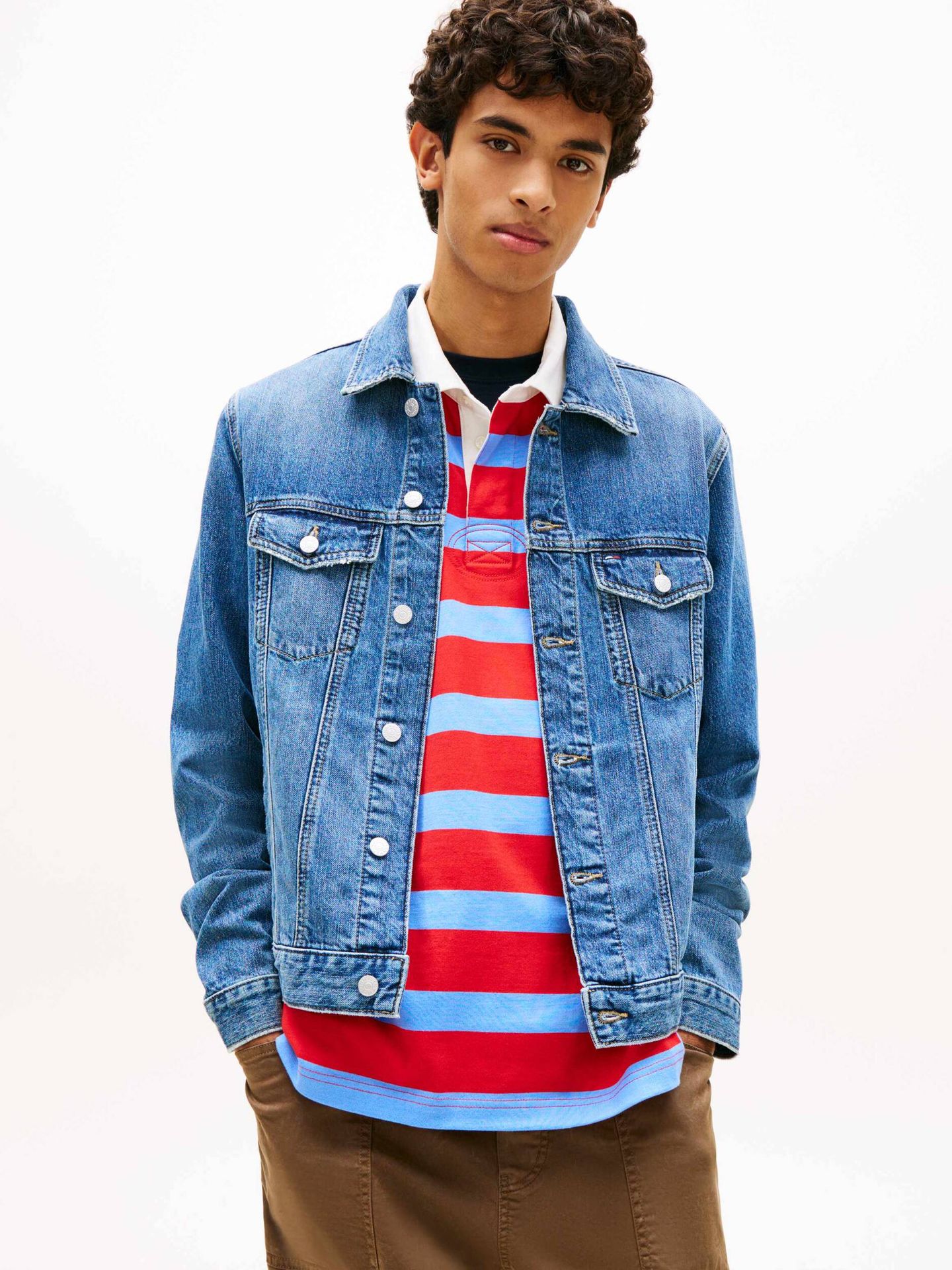 Tommy Jeans Jeansowa kurtka Ryan Regular Fit