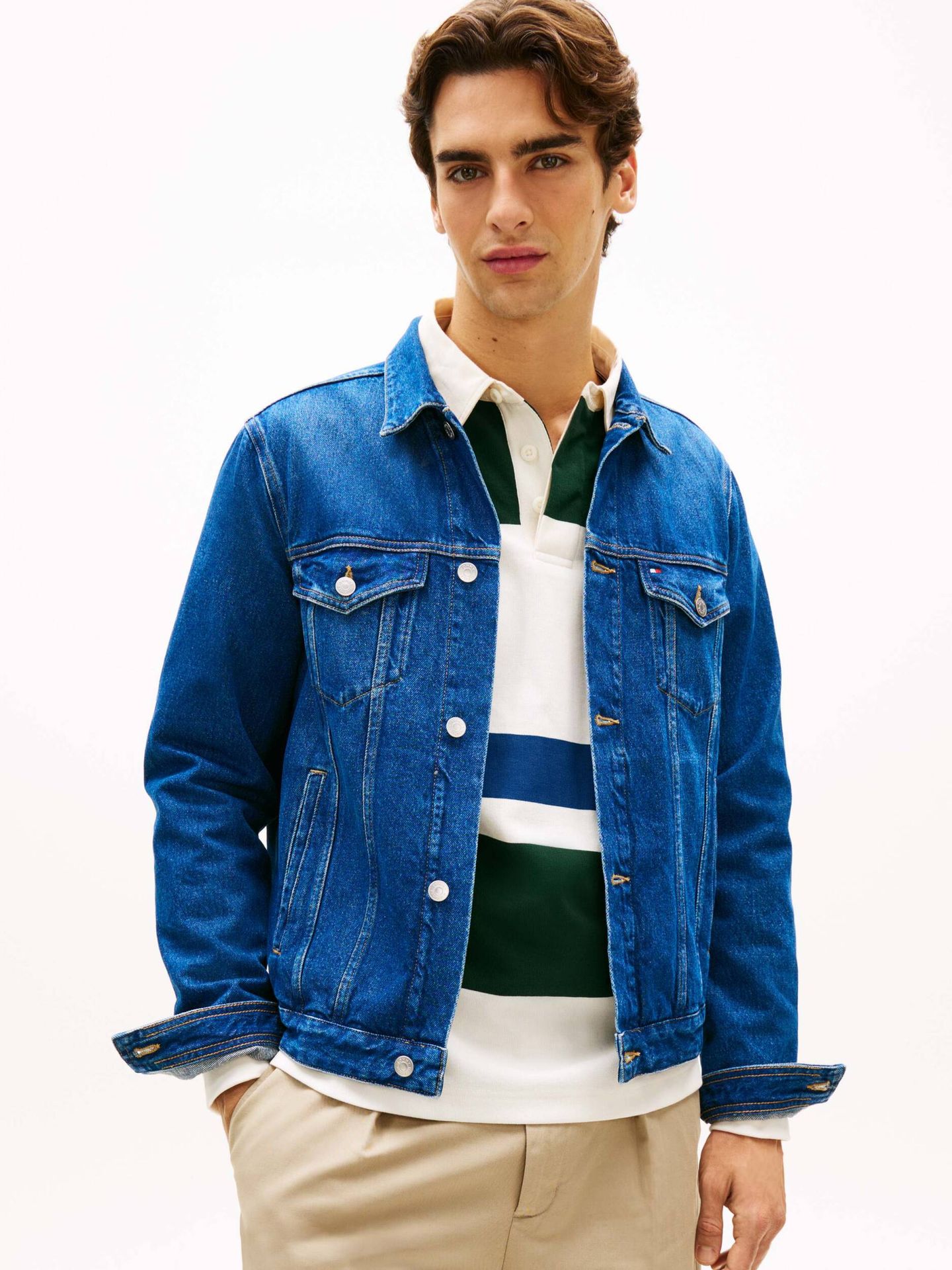 Tommy Hilfiger Kurtka jeansowa TH x F.C. Liverpool Regular Fit